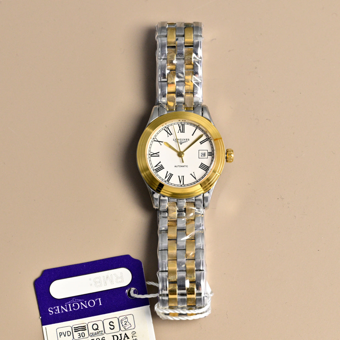 Longines Flagship 28mm Stainless Steel Gold Case