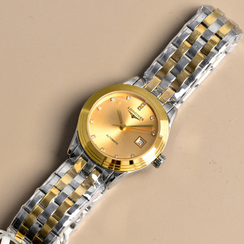 Longines Flagship 28mm Stainless Steel Gold Case