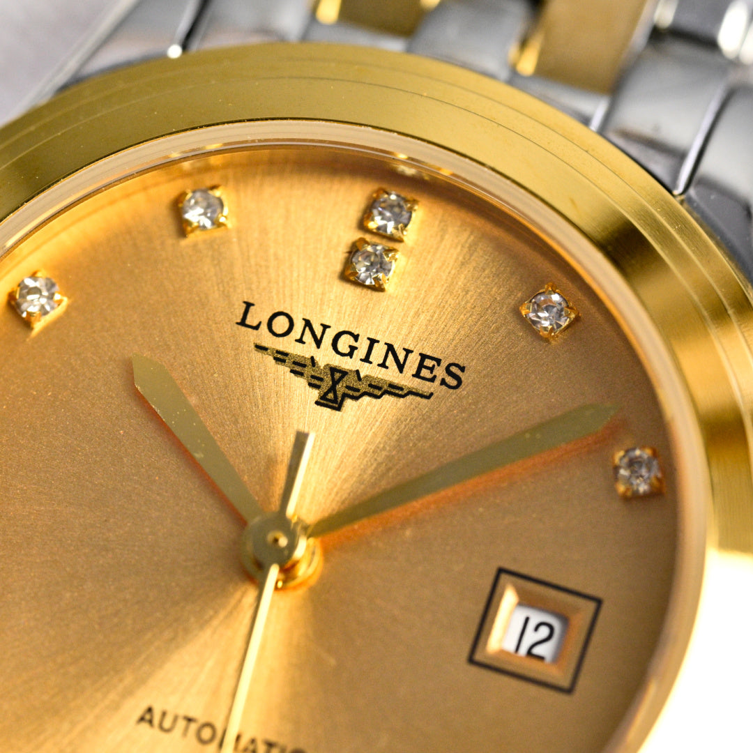 Longines Flagship 28mm Stainless Steel Gold Case