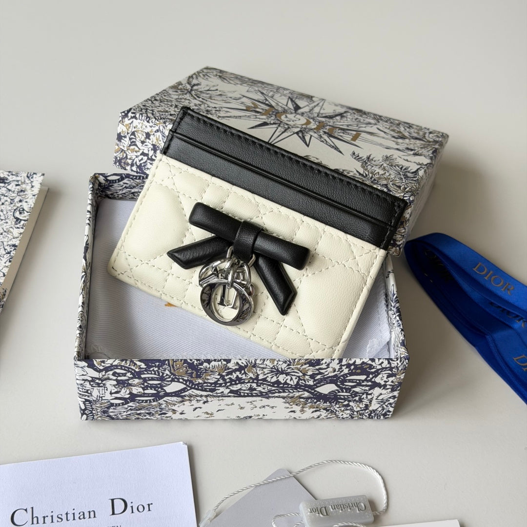 Dior 2026 Freesia Wallet and Card Holder Lambskin 156789