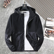 LV HOODED JACKET BLACK 238987