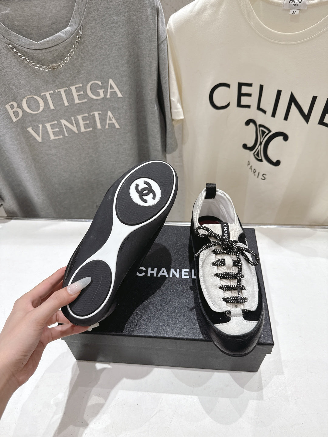 Chanel 2026 Sneaker Calfskin And Suede 896465
