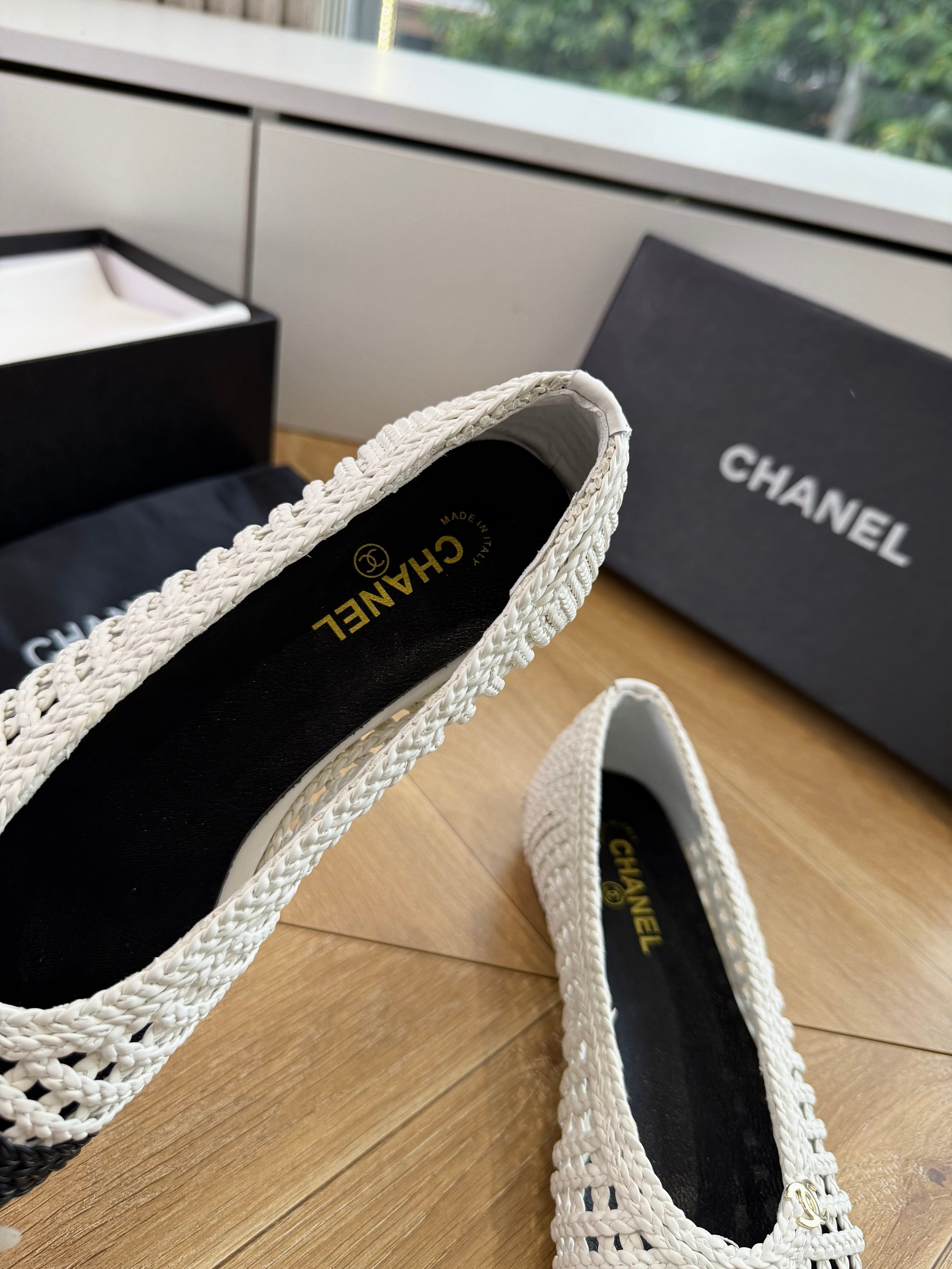 Chanel 2026 Ballet Flat Woven 916121