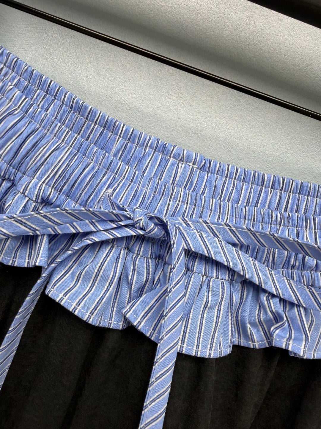 Miumiu 2026 Striped Trouser Polyester Nylon 420371