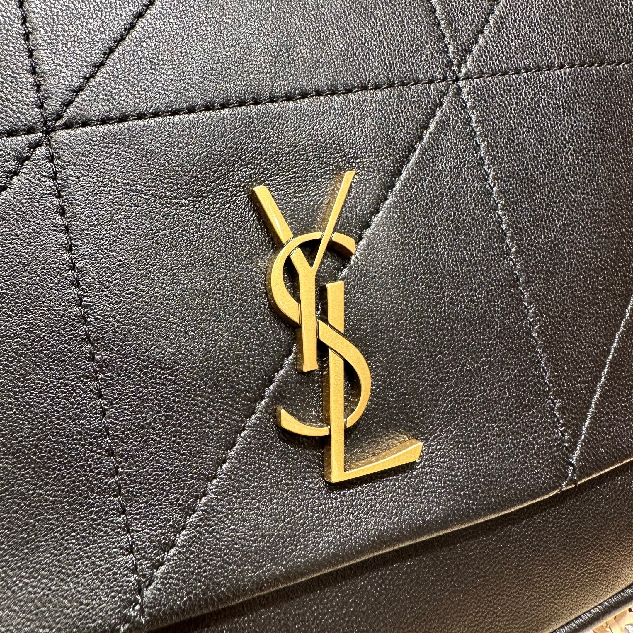 YSL Shoulder Bag 25 Black Calfskin