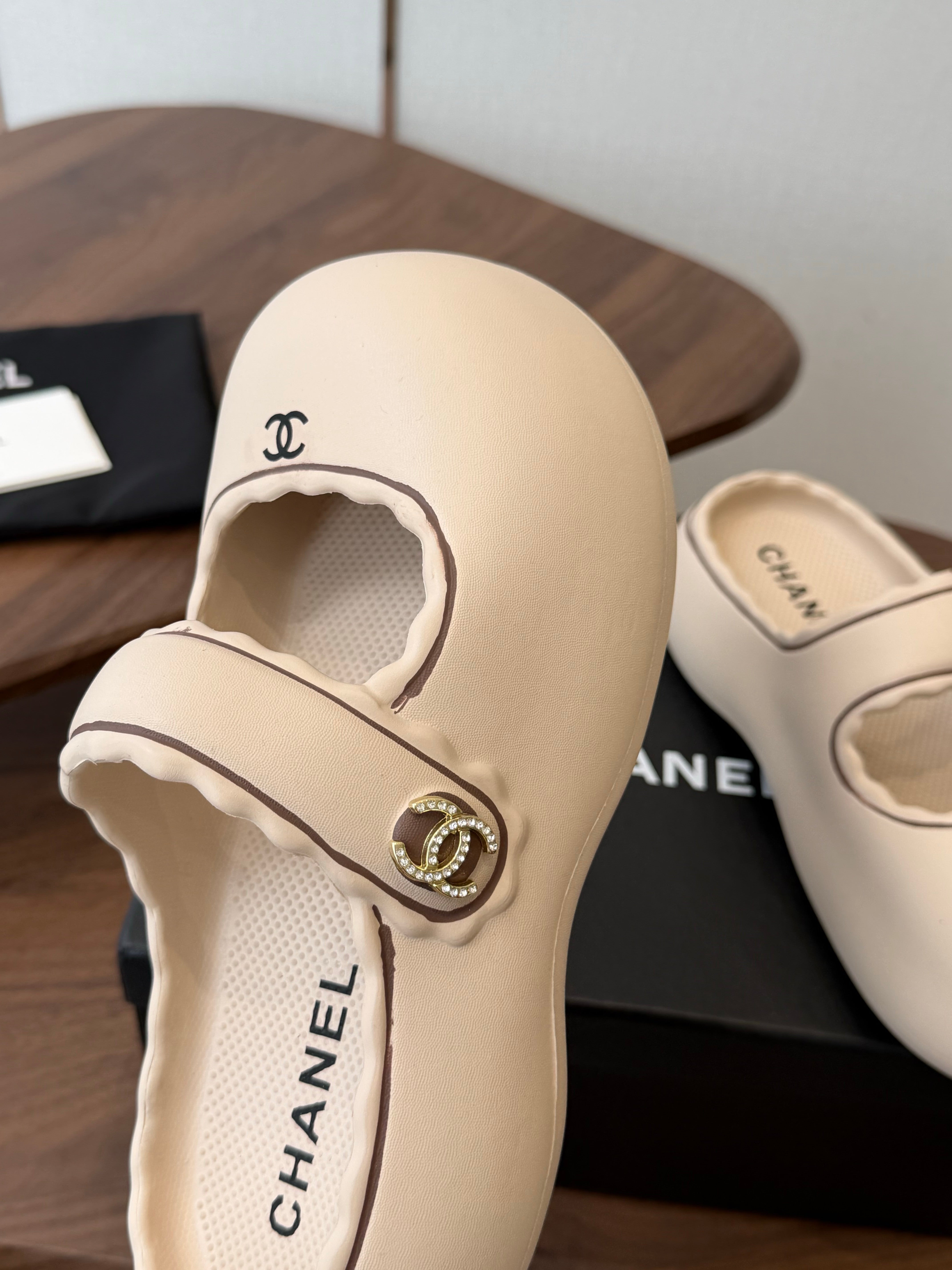Chanel 2026 Platform Sandals Original Rubber 833976