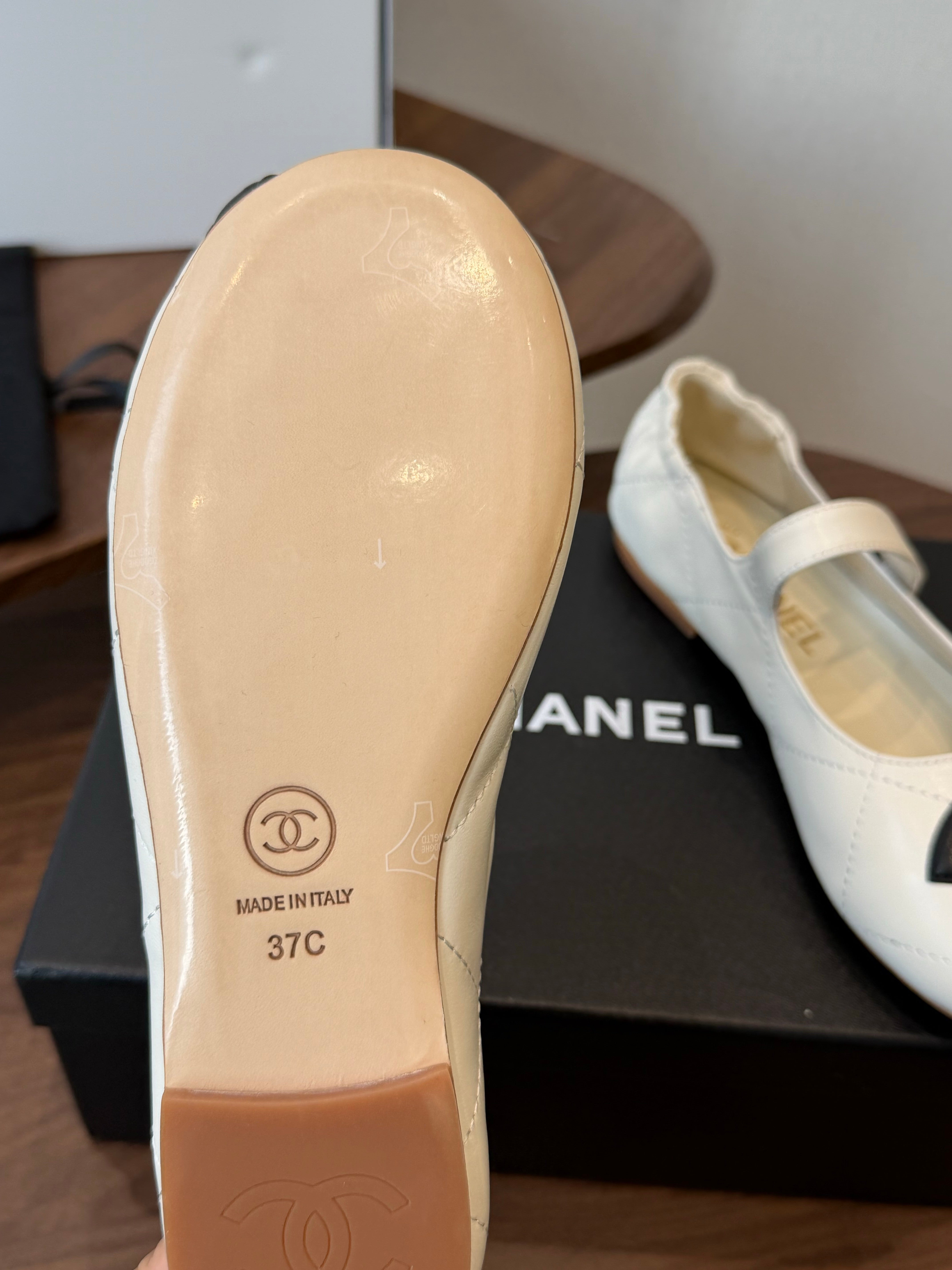 Chanel 2026 Ballet Flats Sheepskin 833983