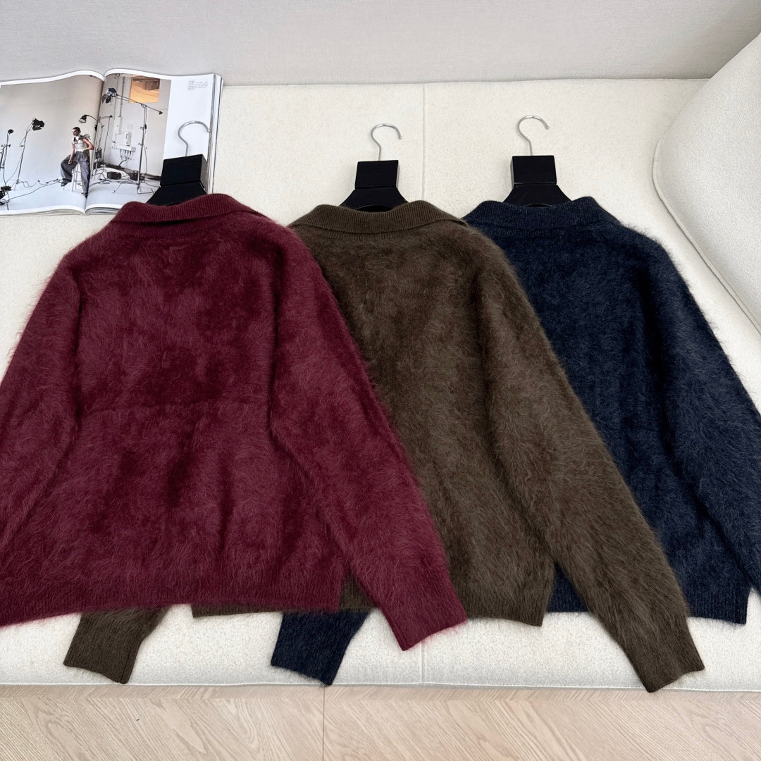 Chanel 2025 V-neck Sweater Wool 318835
