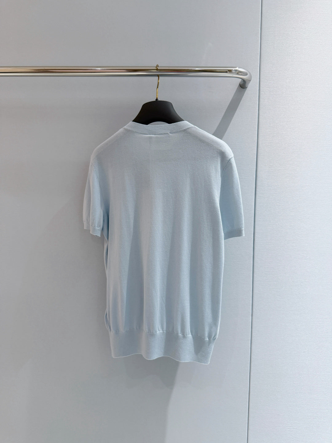 Dior 2026 Bow T-shirt Blue Cotton 724418