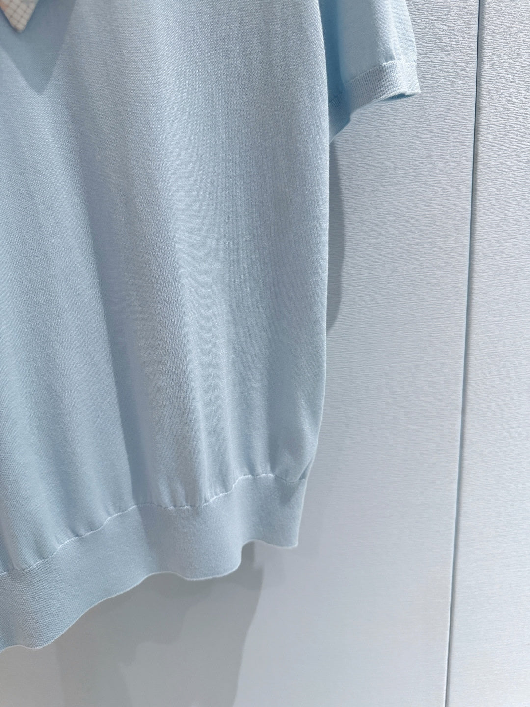 Dior 2026 Bow T-shirt Blue Cotton 724418