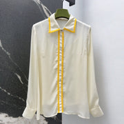 Gucci 25 Shirt Ivory Viscose