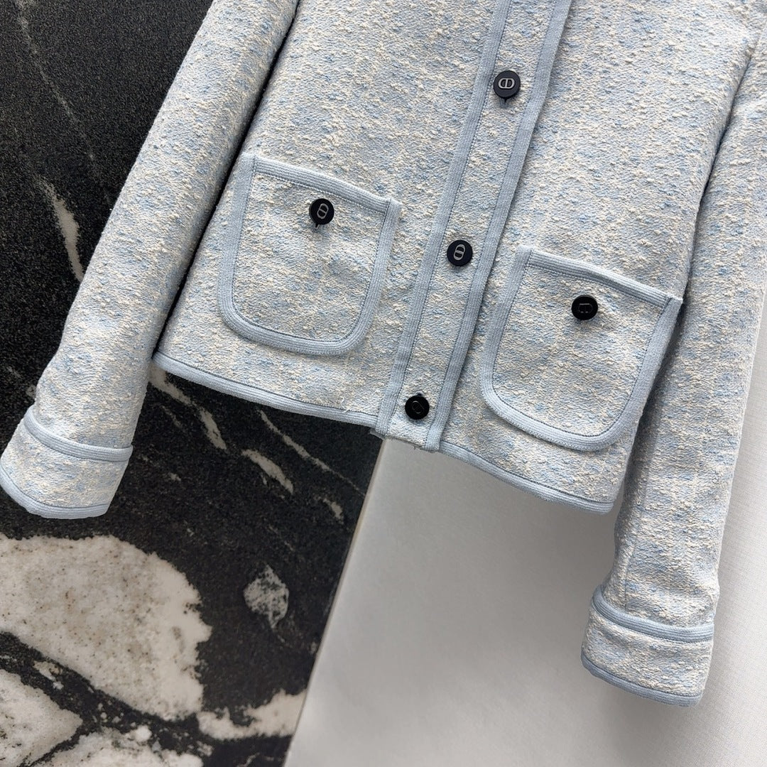 CD 25 Plaid Jacket Could Blue Tweed