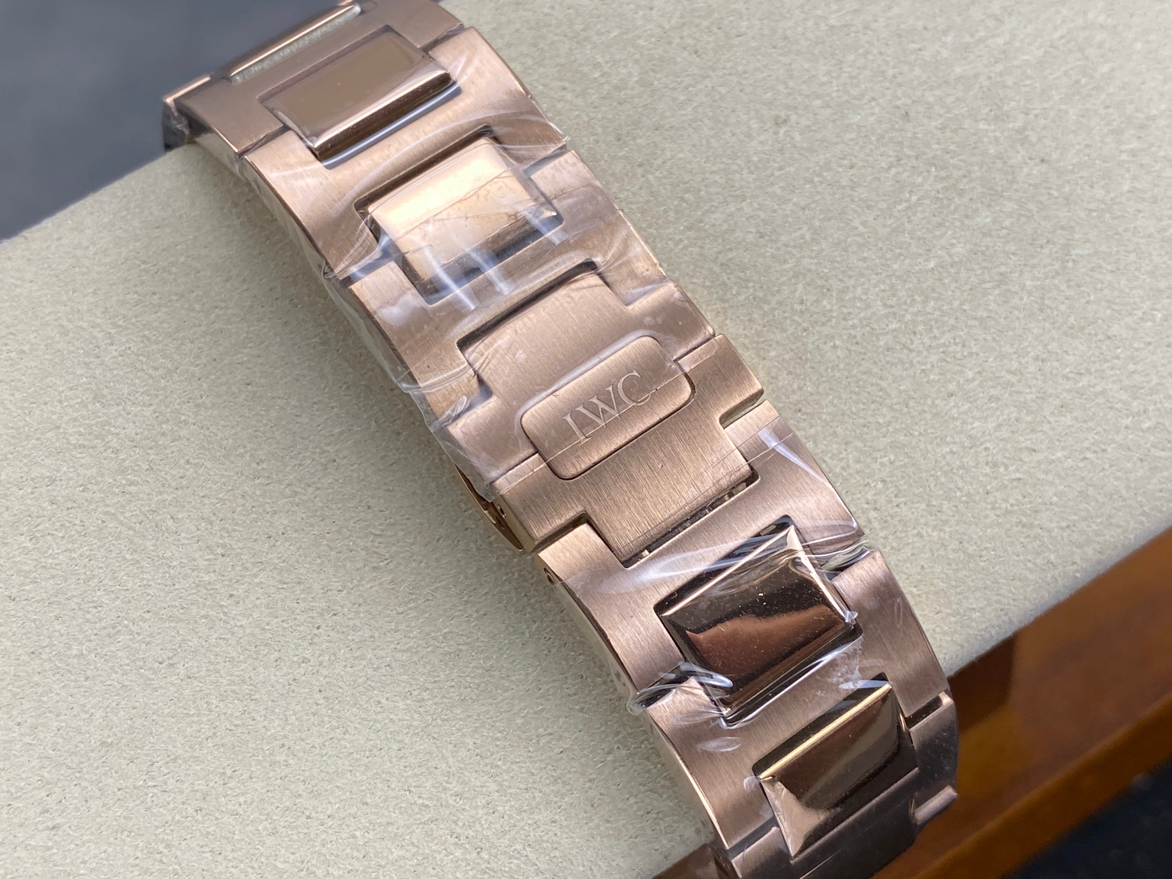 IWC Ingenieur Perpetual Calendar 41 Pink Gold Case