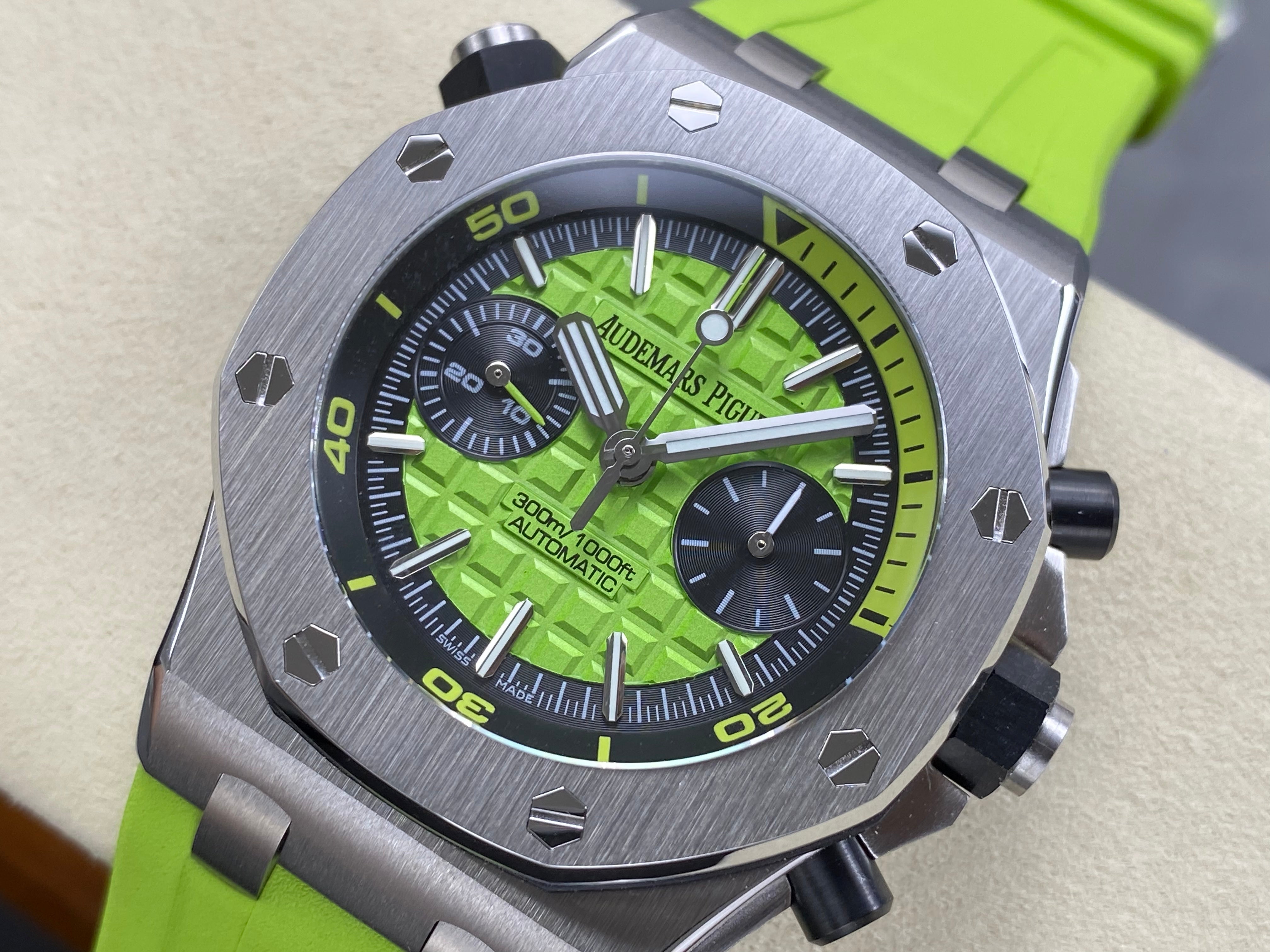 Audemars Piguet Royal Oak Offshore Diver 42mm Green Dial