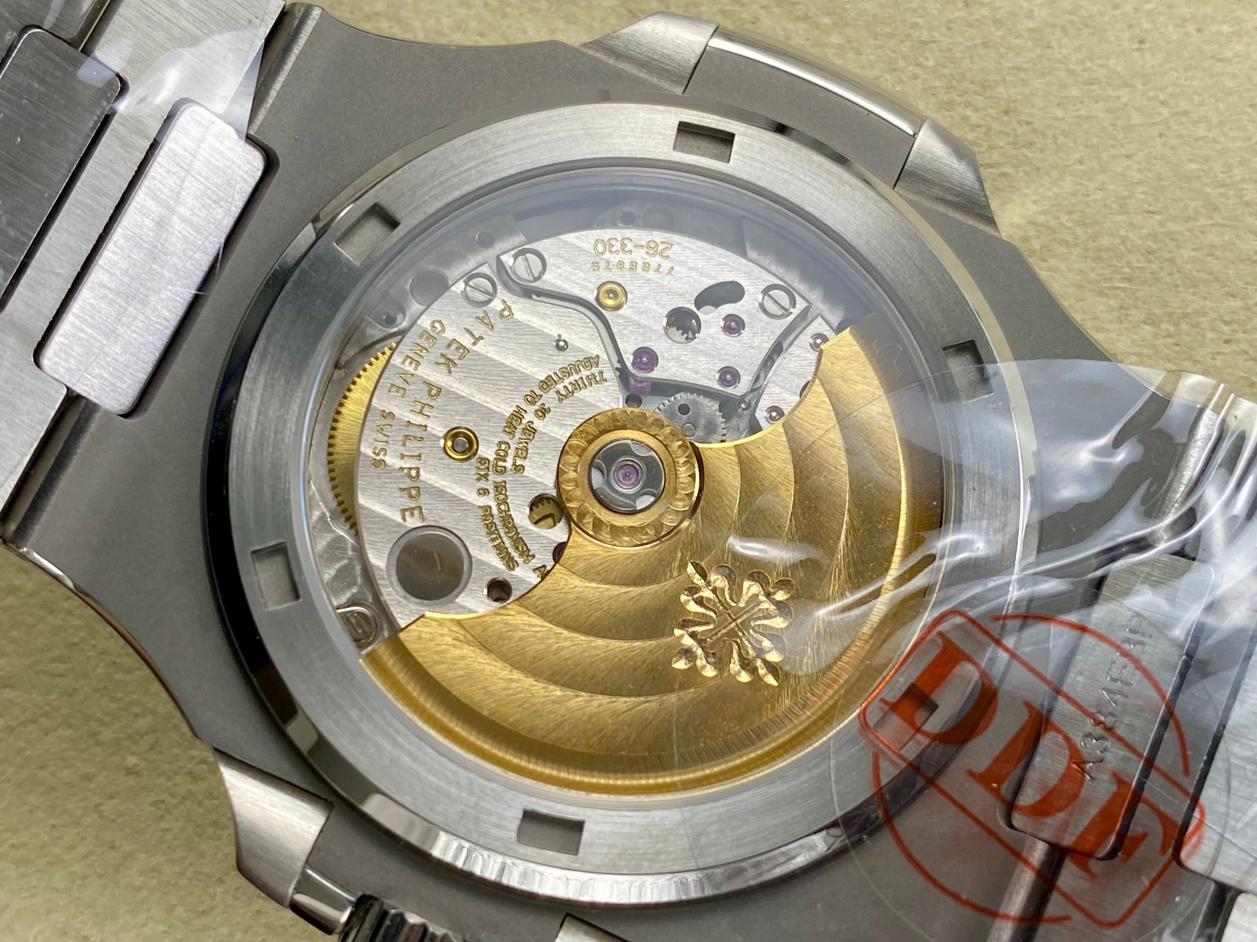 Patek Philippe Nautilus 40mm Diamond Benzel Green Dial