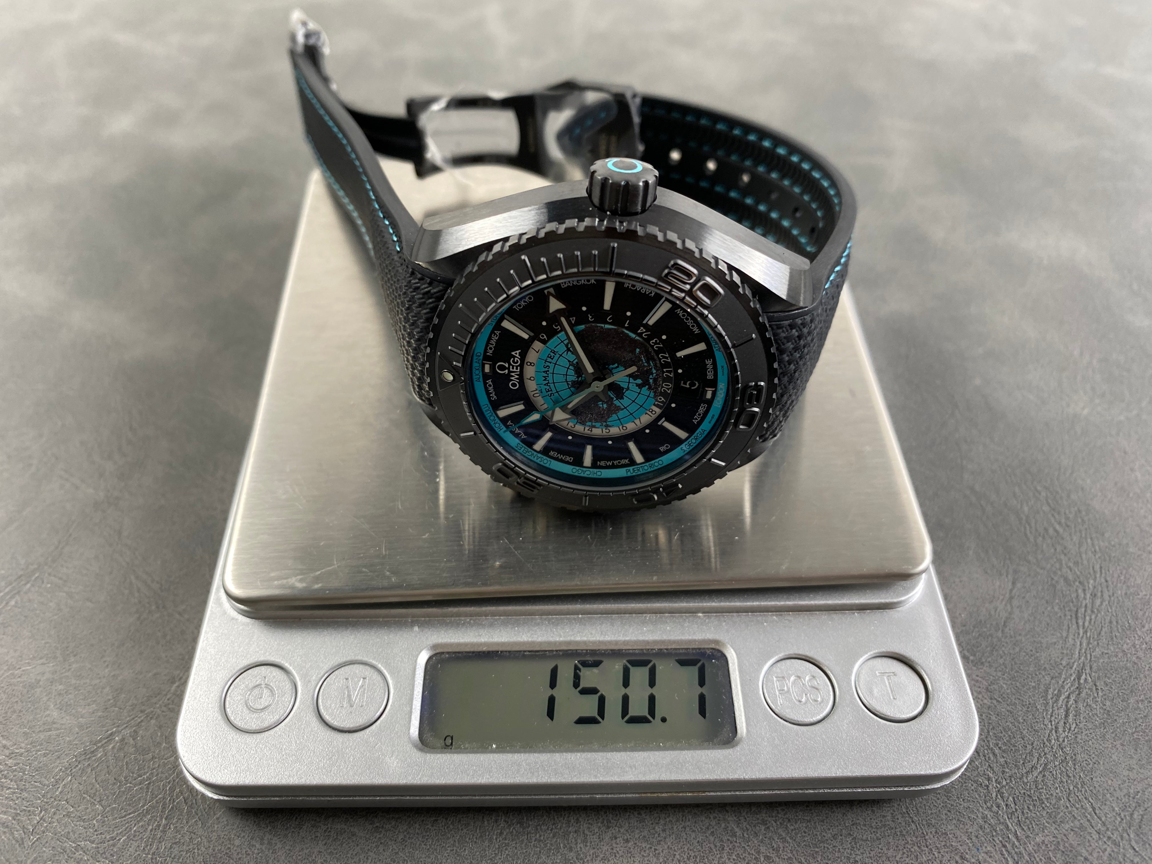 Omega Seamaster Planet Ocean Worldtimer 44mm Watch