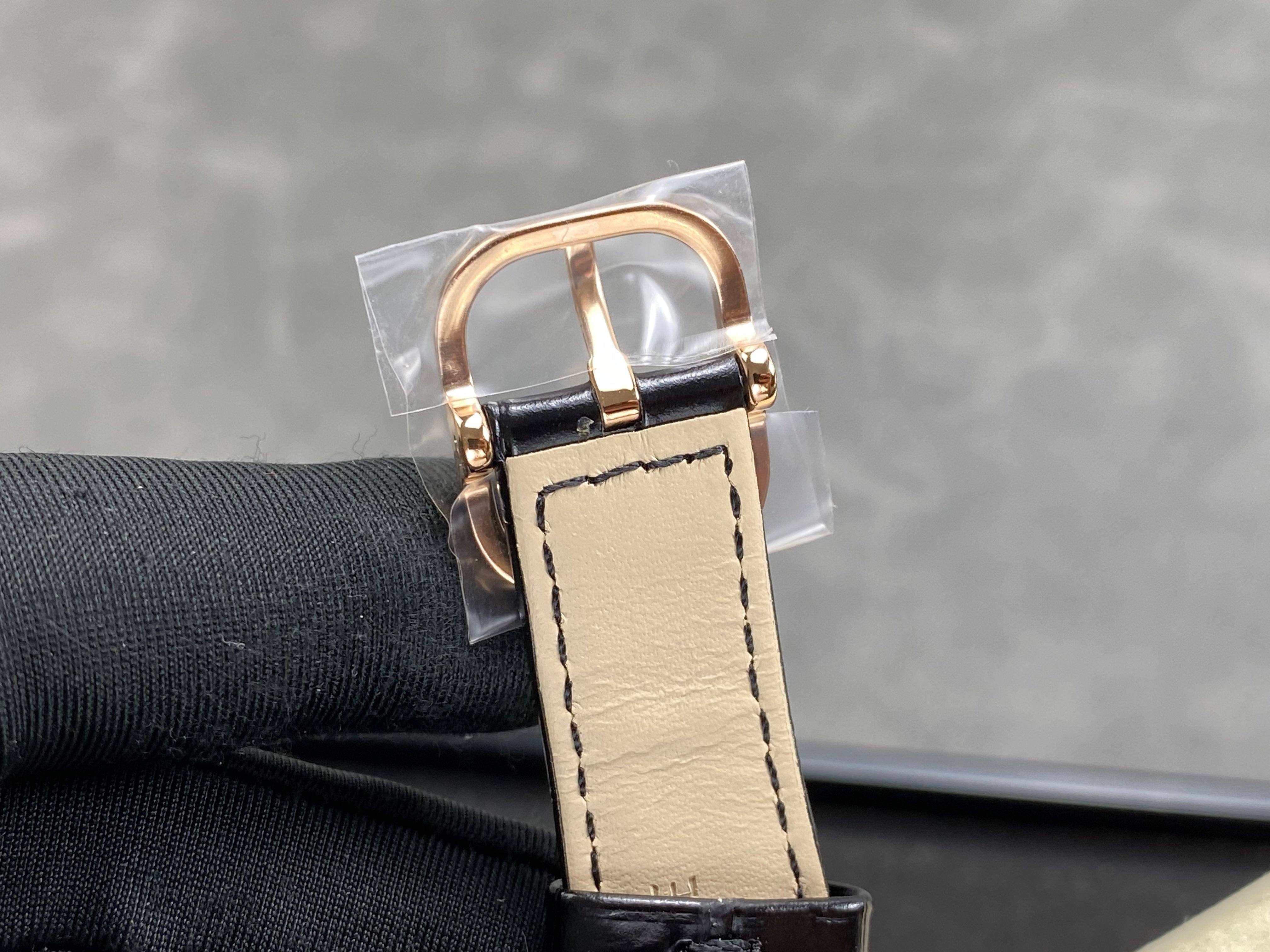 Patek Philippe Golden Ellipse 40mm Black Dial Rose Gold Case