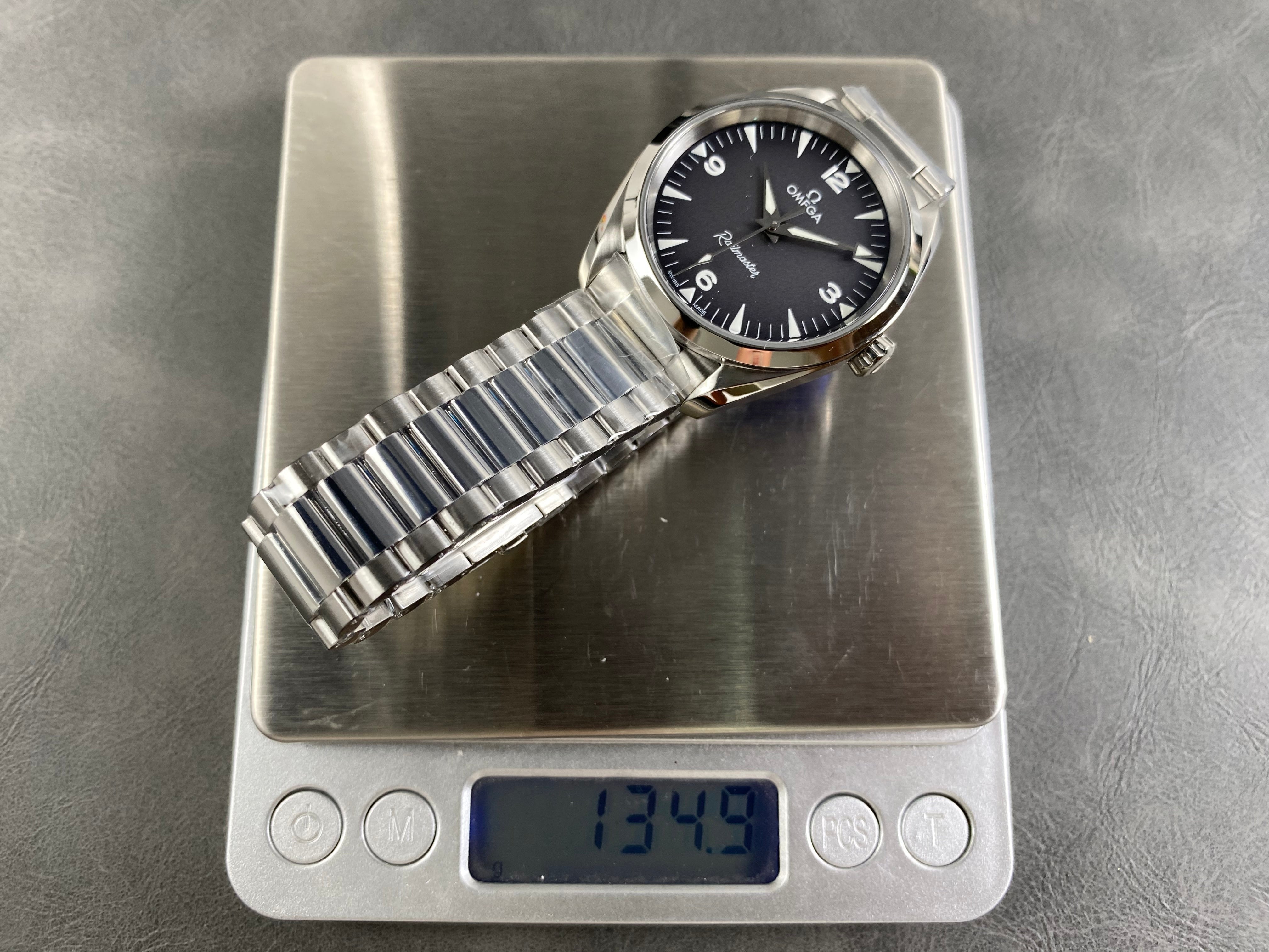 Omega Seamaster Railmaster 38mm Steel Grey Dial