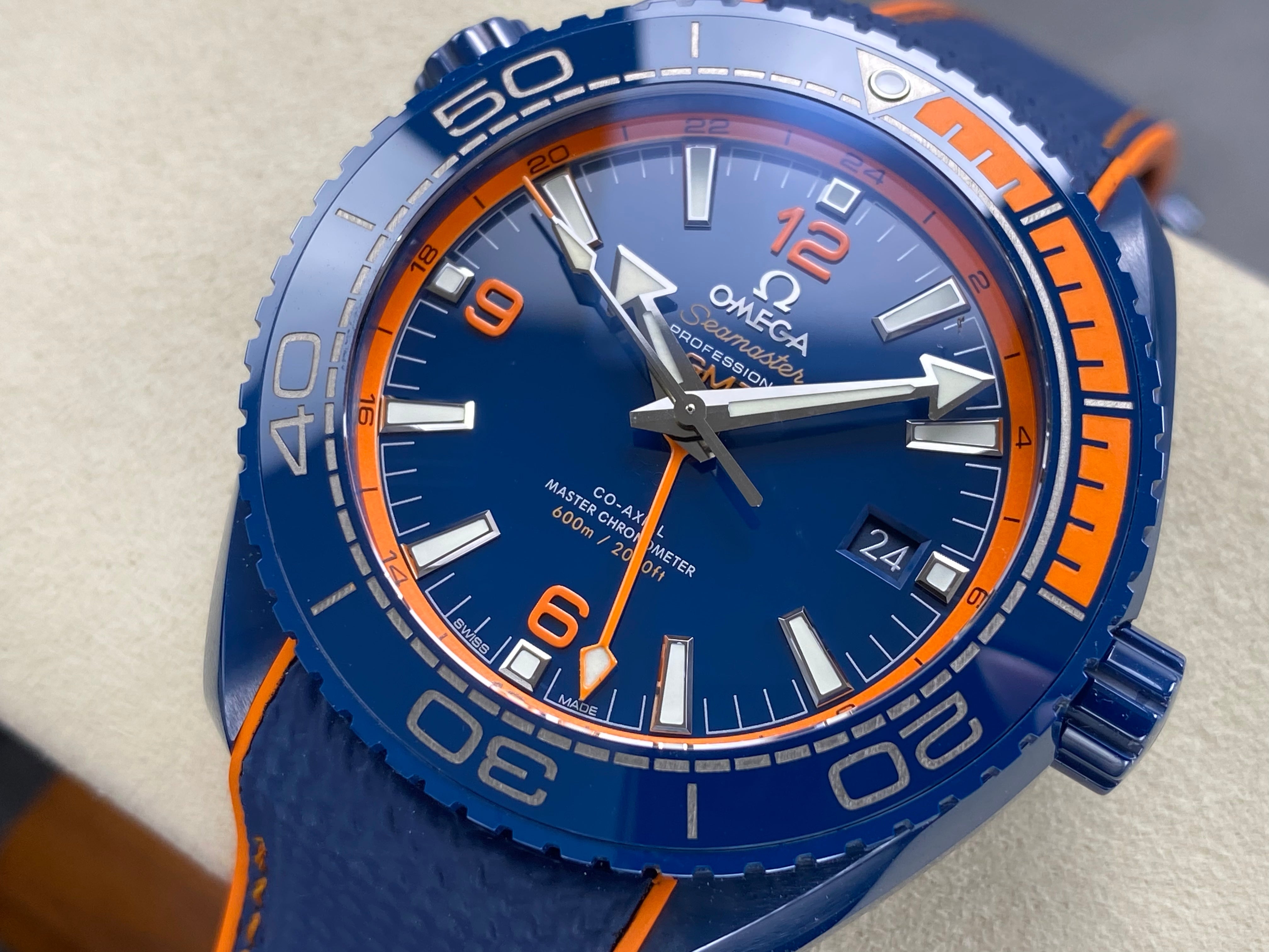 Omega Seamaster Ocean Planet Ceramic Deep Sea Blue 45.5 mm Watch
