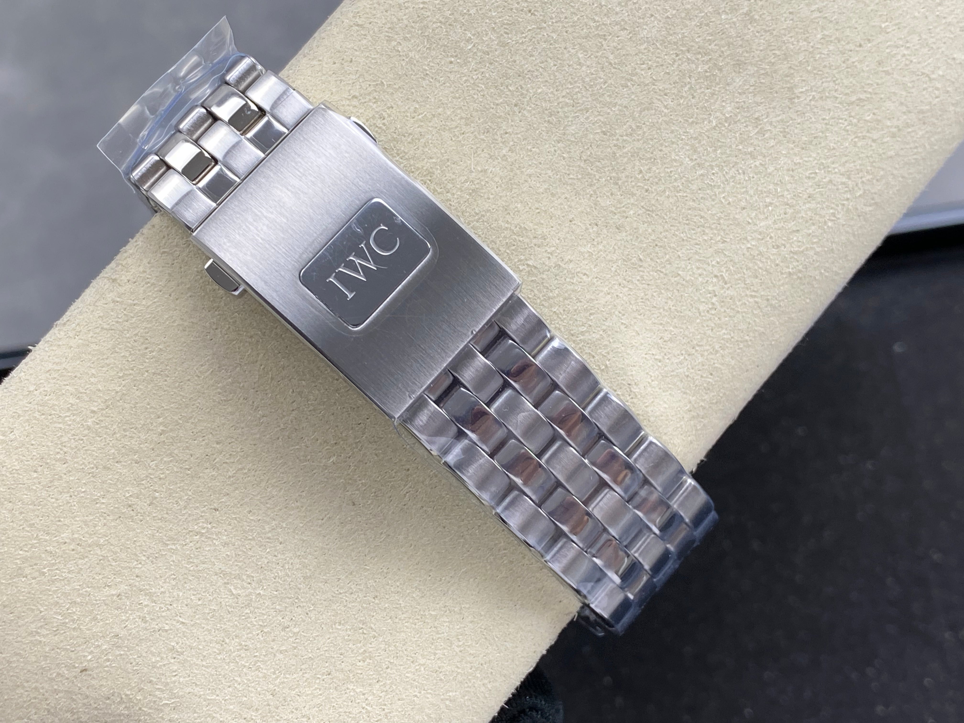 IWC Pilot's Chronograph 41 Blue Dial Steel Case