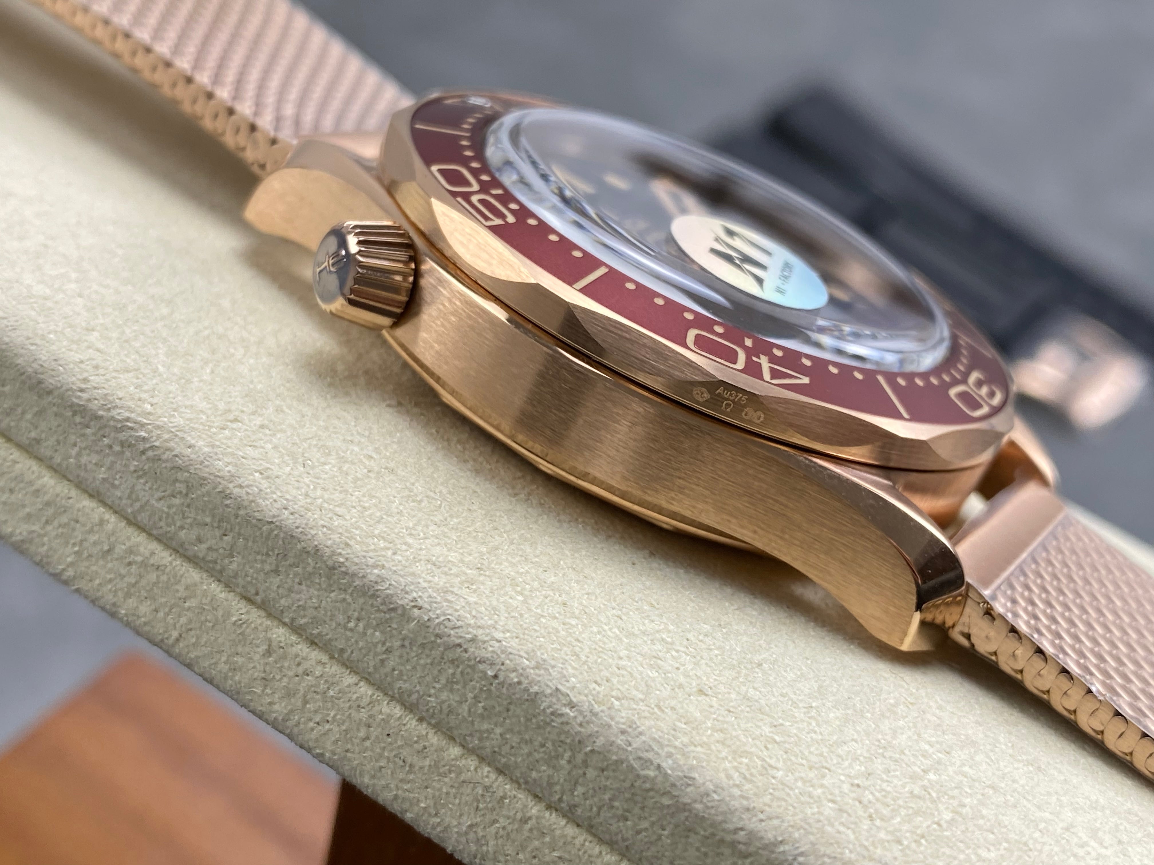 Omega Seamaster Diver 300M Rose Gold 42mm Watch