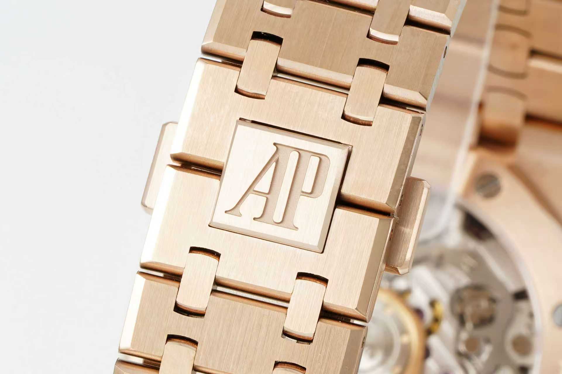 Audemars Piguet Royal Oak Chronograph 41mm Rose Gold Brown Dial