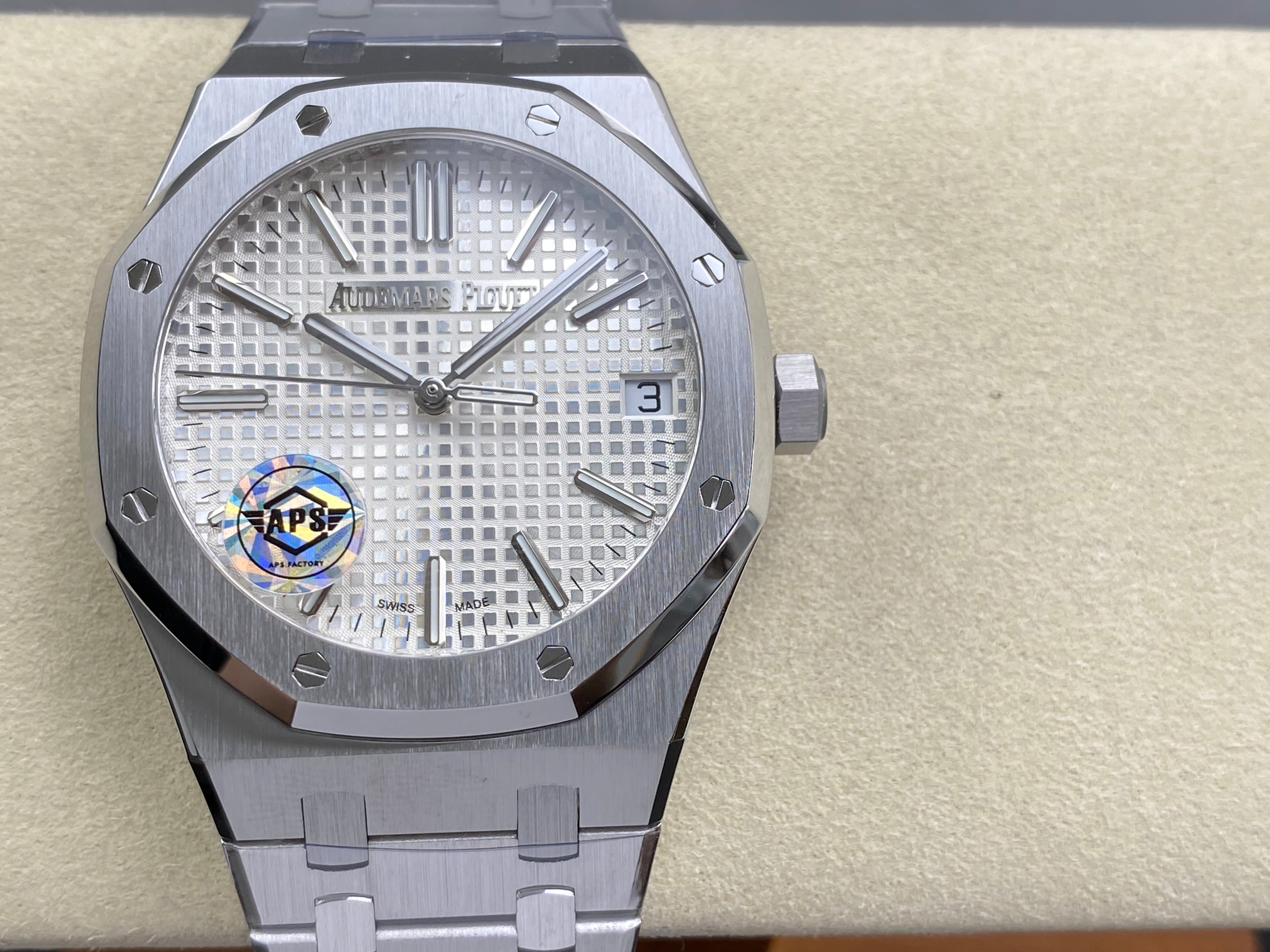 Audemars Piguet Royal Oak Selfwinding 41mm 15510 White Dial