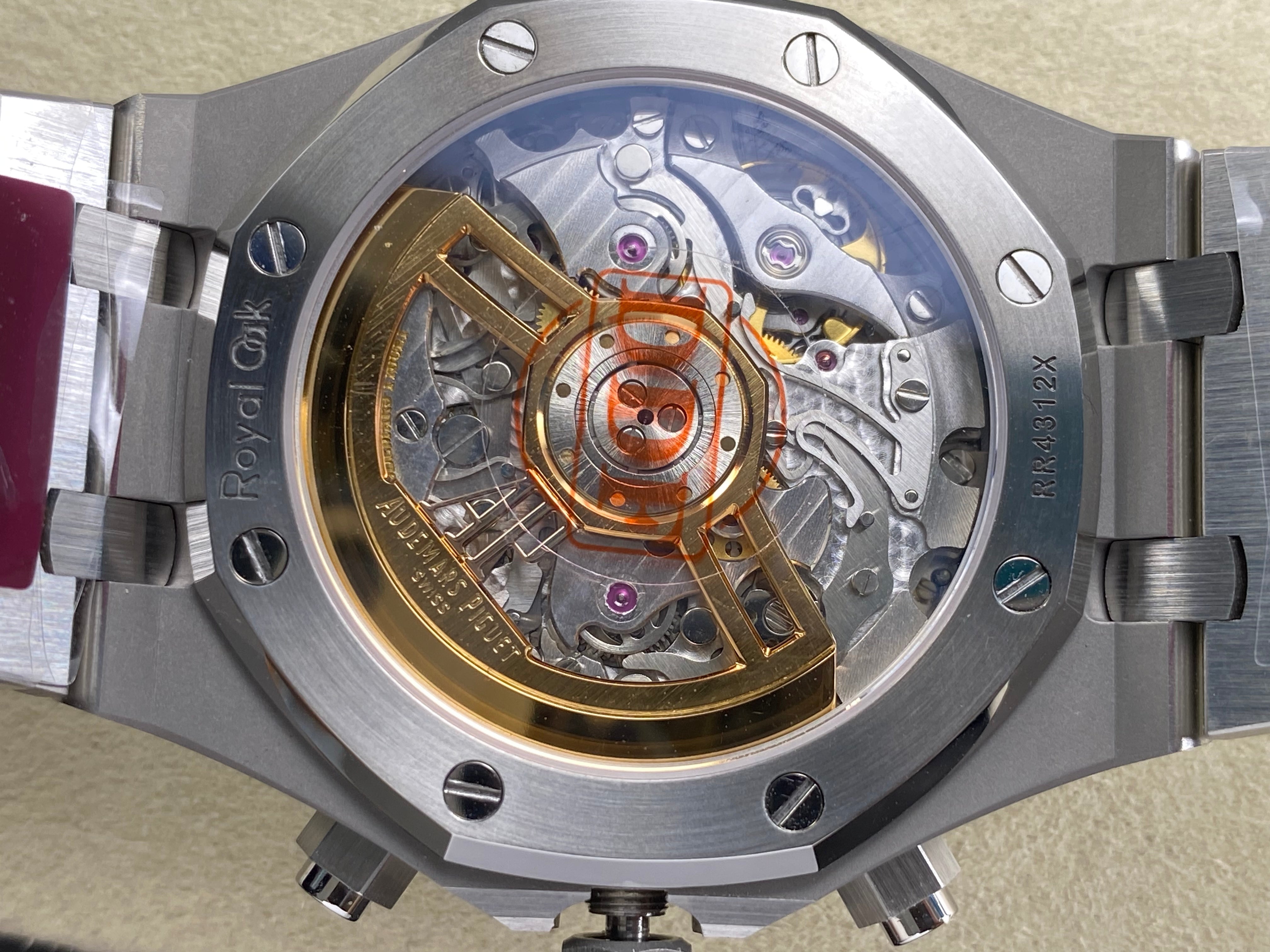 Audemars Piguet Royal Oak Chronograph 41mm Steel Case Silver Dial