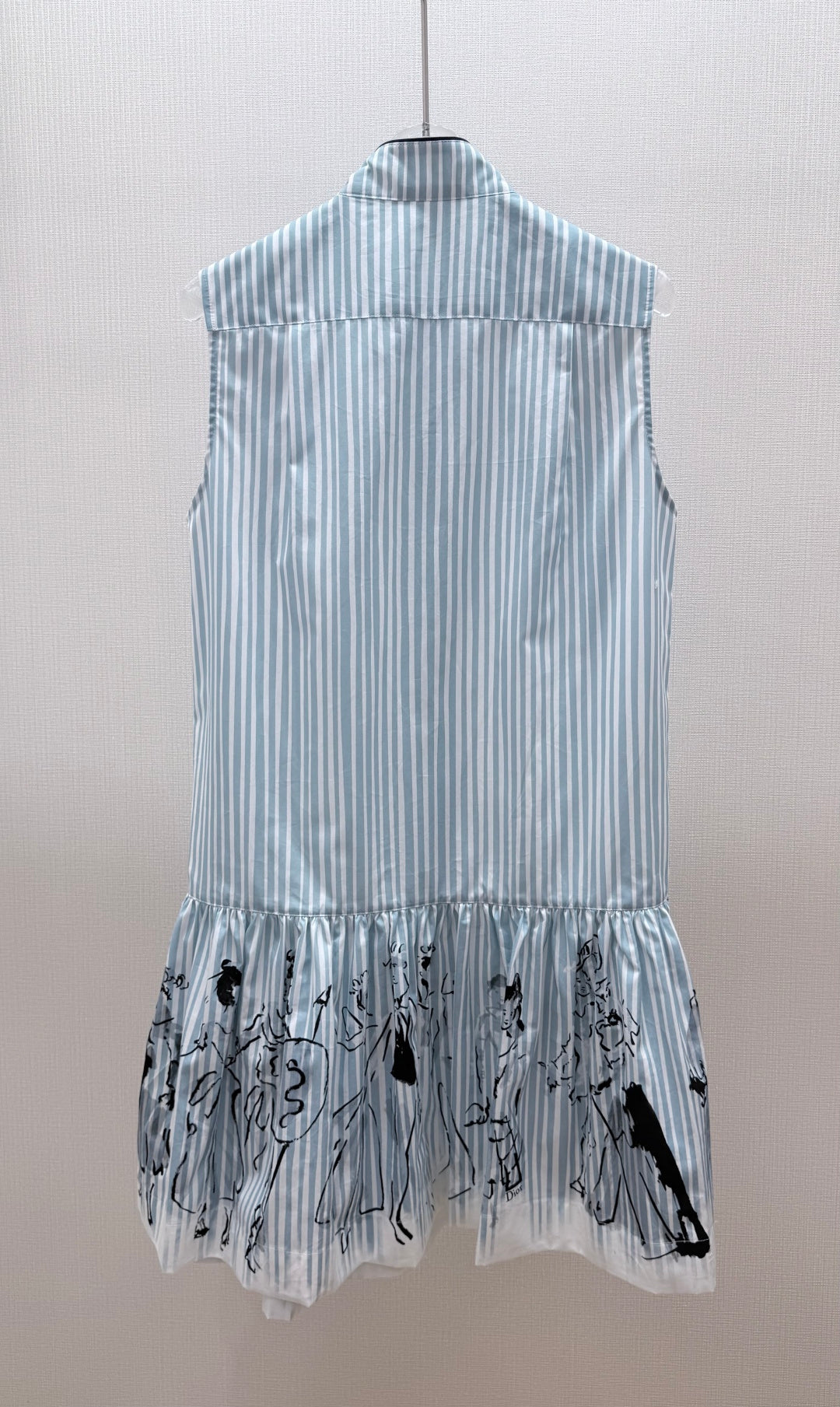 Dior 2026 Vest Dress Blue Cotton 628380