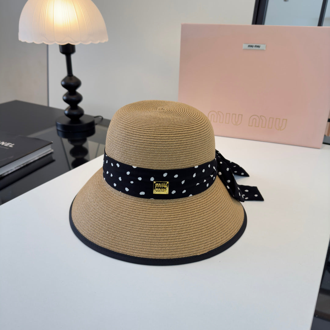 Miumiu Bow-tie Bucket Hat 360800