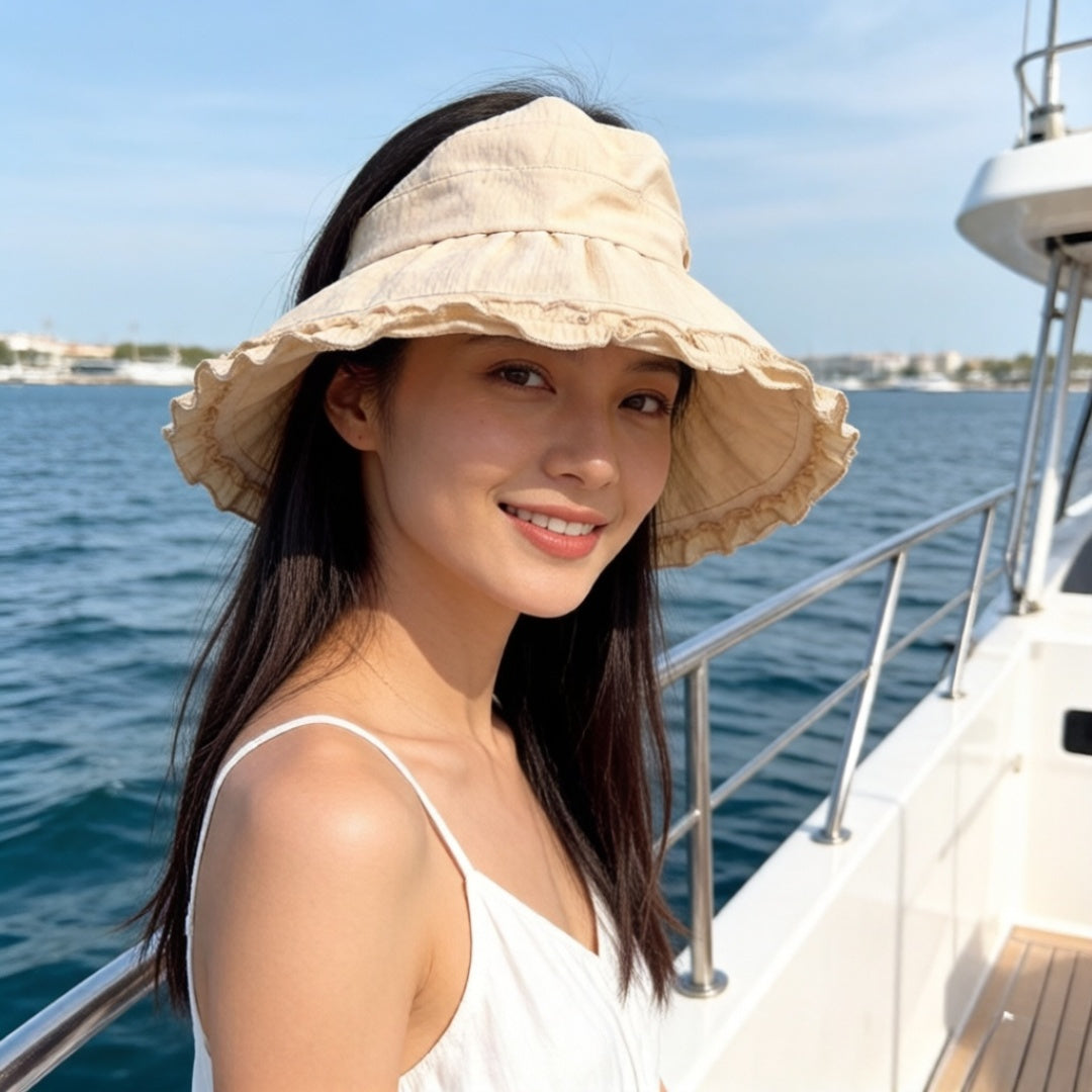 Chanel Open-top Sun Hat 343571