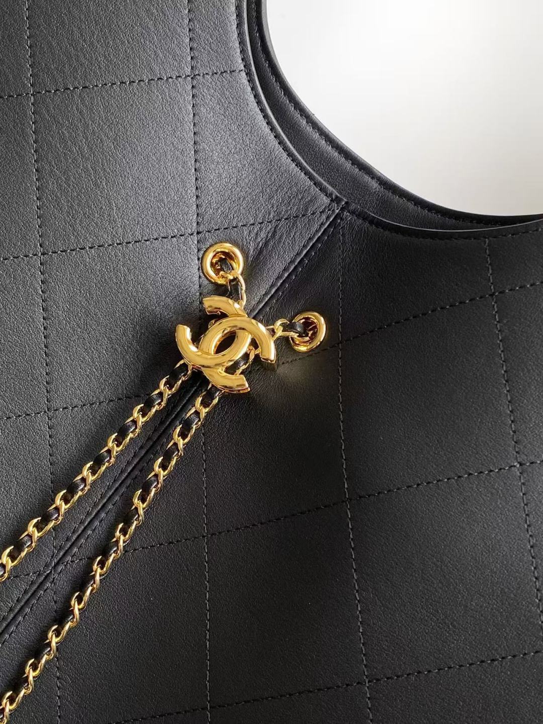 Chanel 2026 Large Bag 58cm Black Lambskin 141082