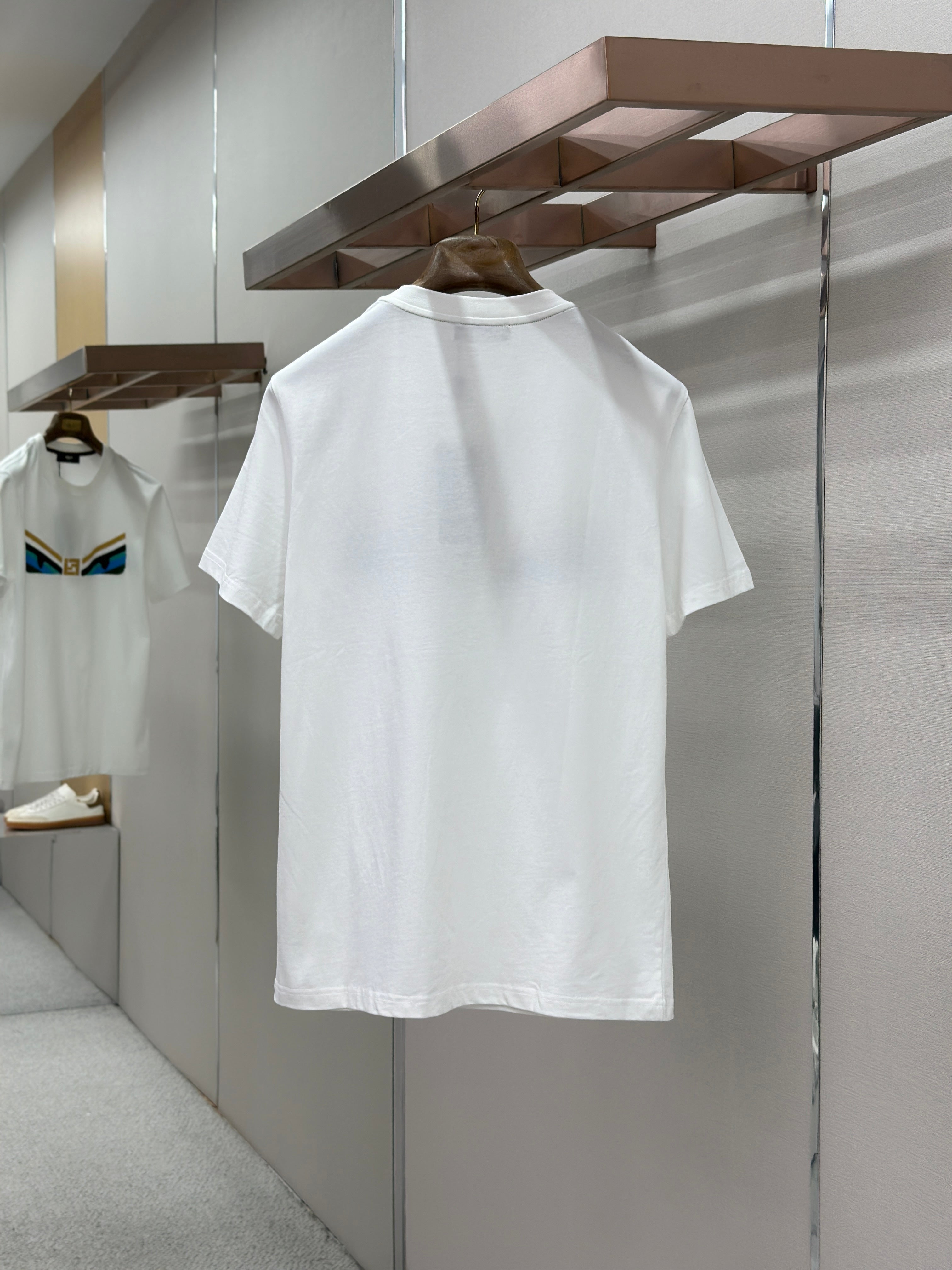 Fendi 2026 Short-Sleeve T-Shirt Cotton 739474