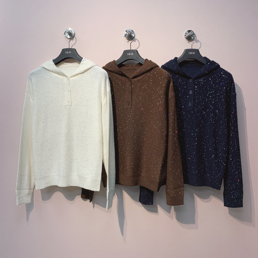 Chanel 25 Hoodie Wool 321006