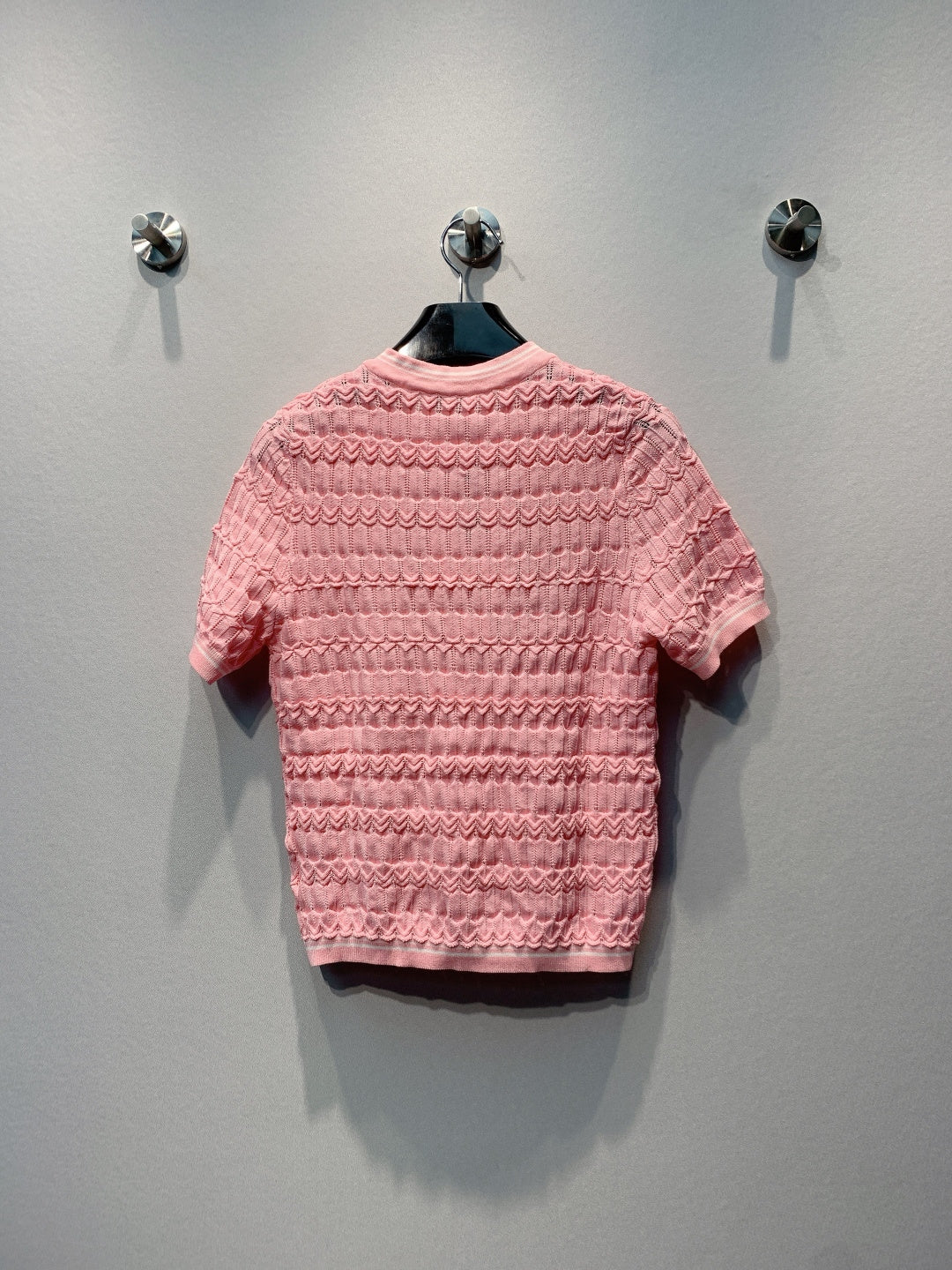 Chanel 2026 Openwork Knit Sweater Cardigan 402075
