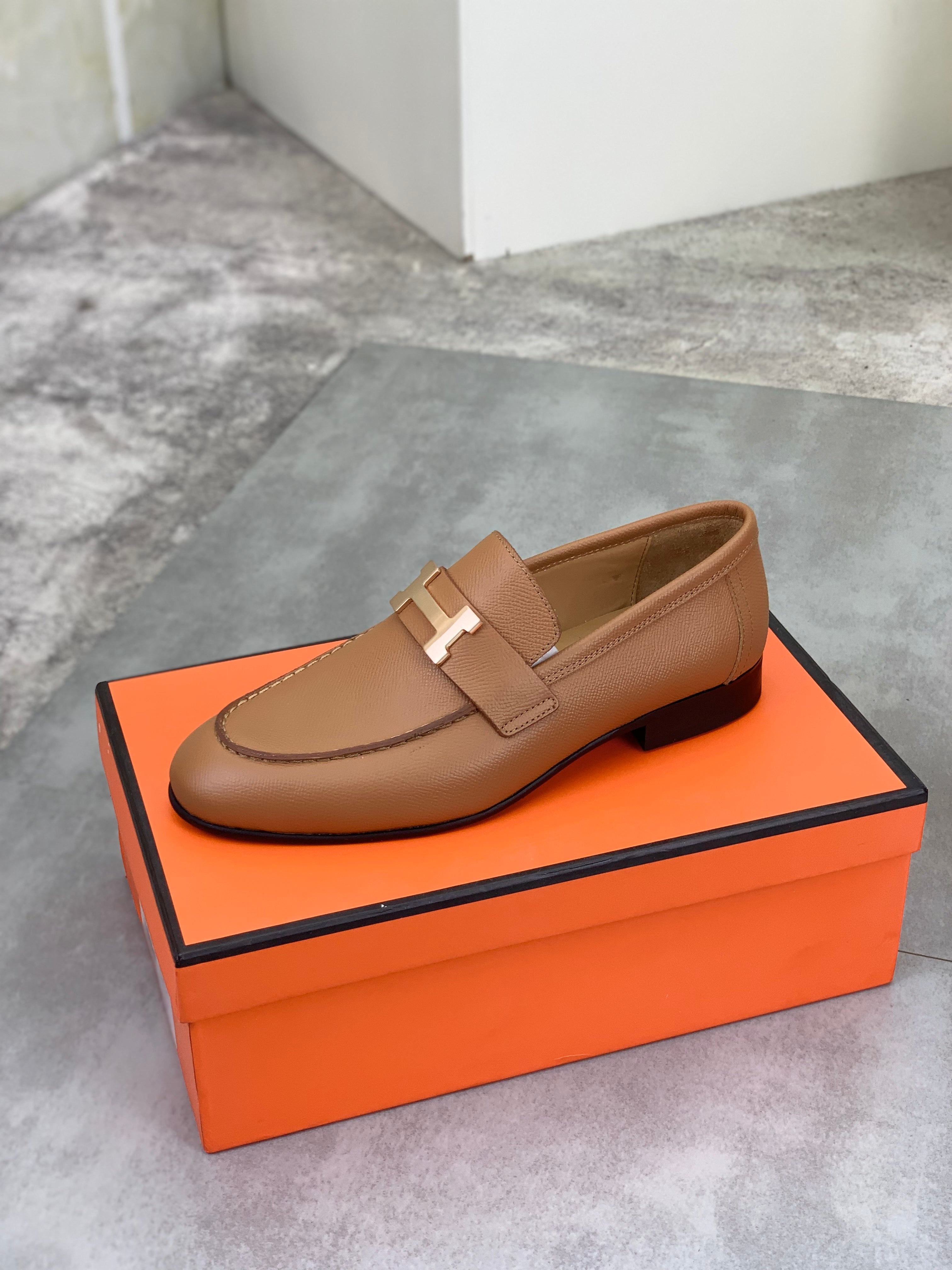 HM Men's Paris Loafer Brown Cowhide 711036