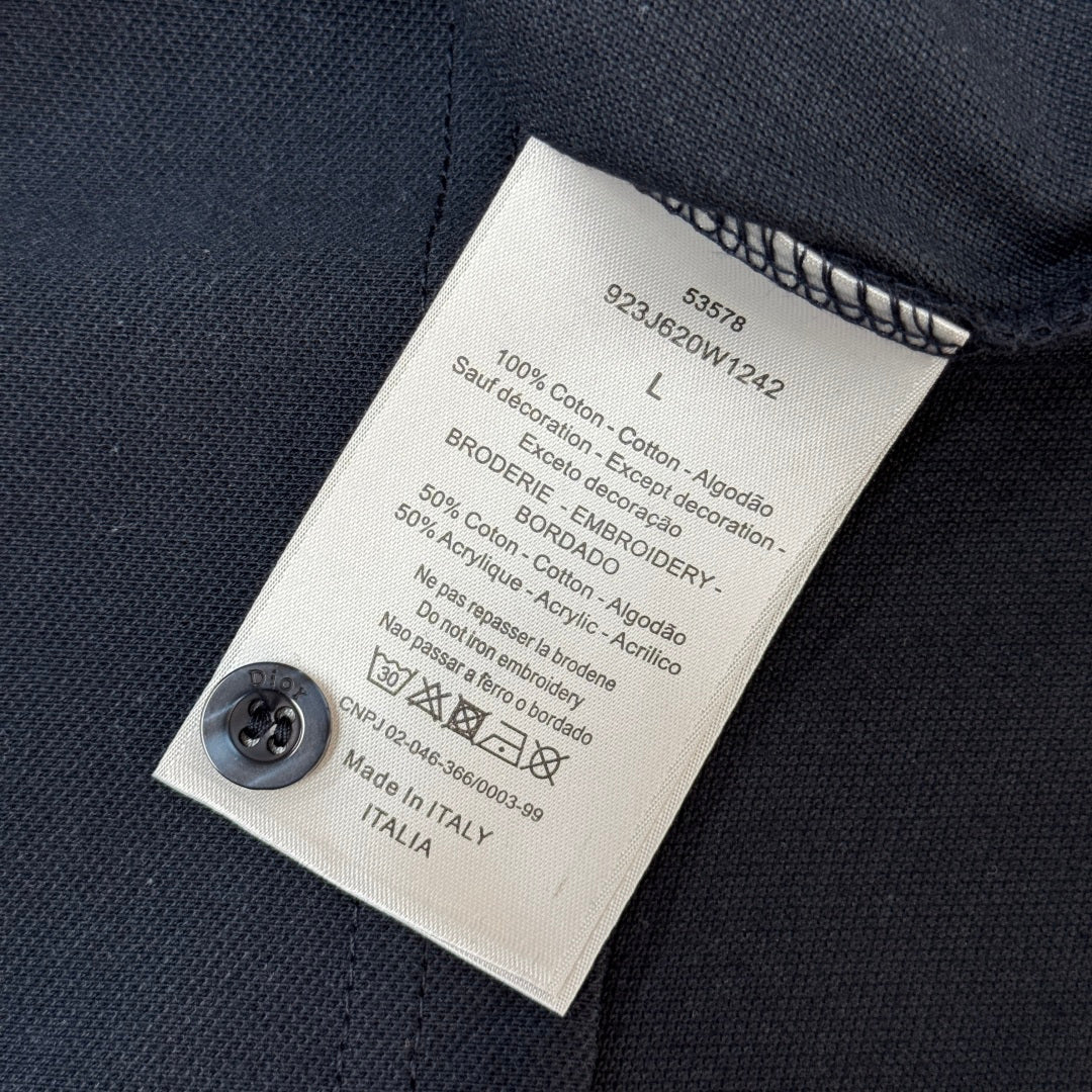 CD 26A Short-Sleeve Collared Polo Shirt Cotton 290861
