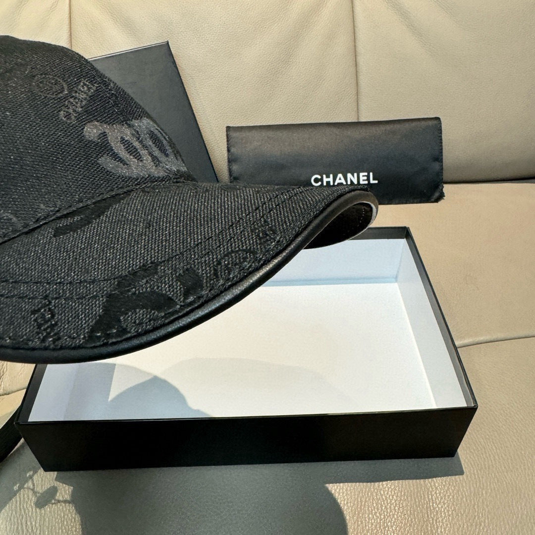 Chanel Double C Baseball Cap Cotton 323736
