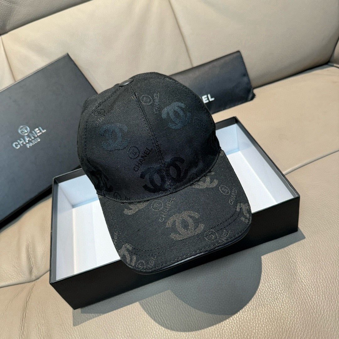 Chanel Double C Baseball Cap Cotton 323736
