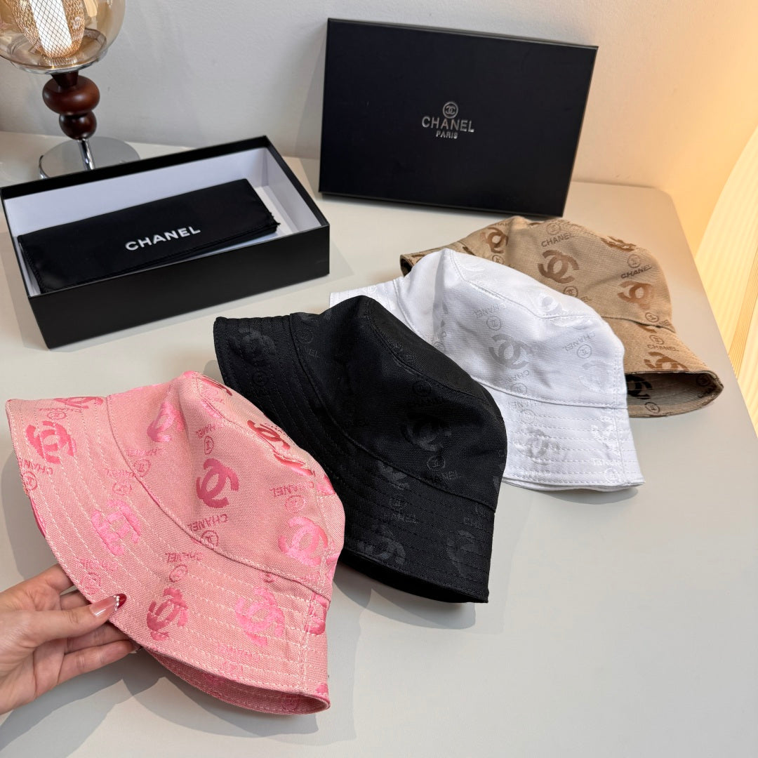 Chanel Logo Bucket Hat 343490