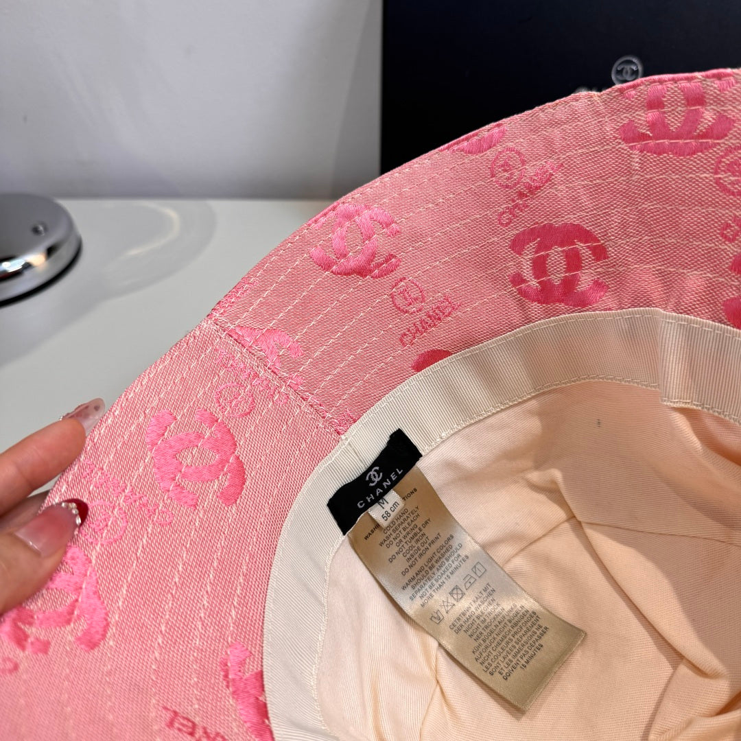 Chanel Logo Bucket Hat 343490
