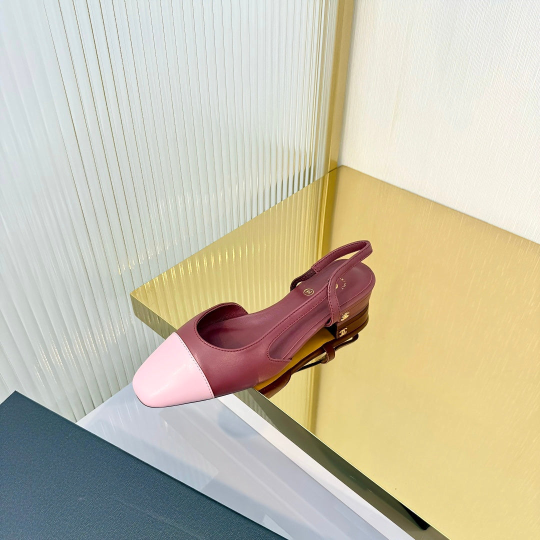 Chanel 2026 Classic Slingback Flats 10mm Sheepskin 781046
