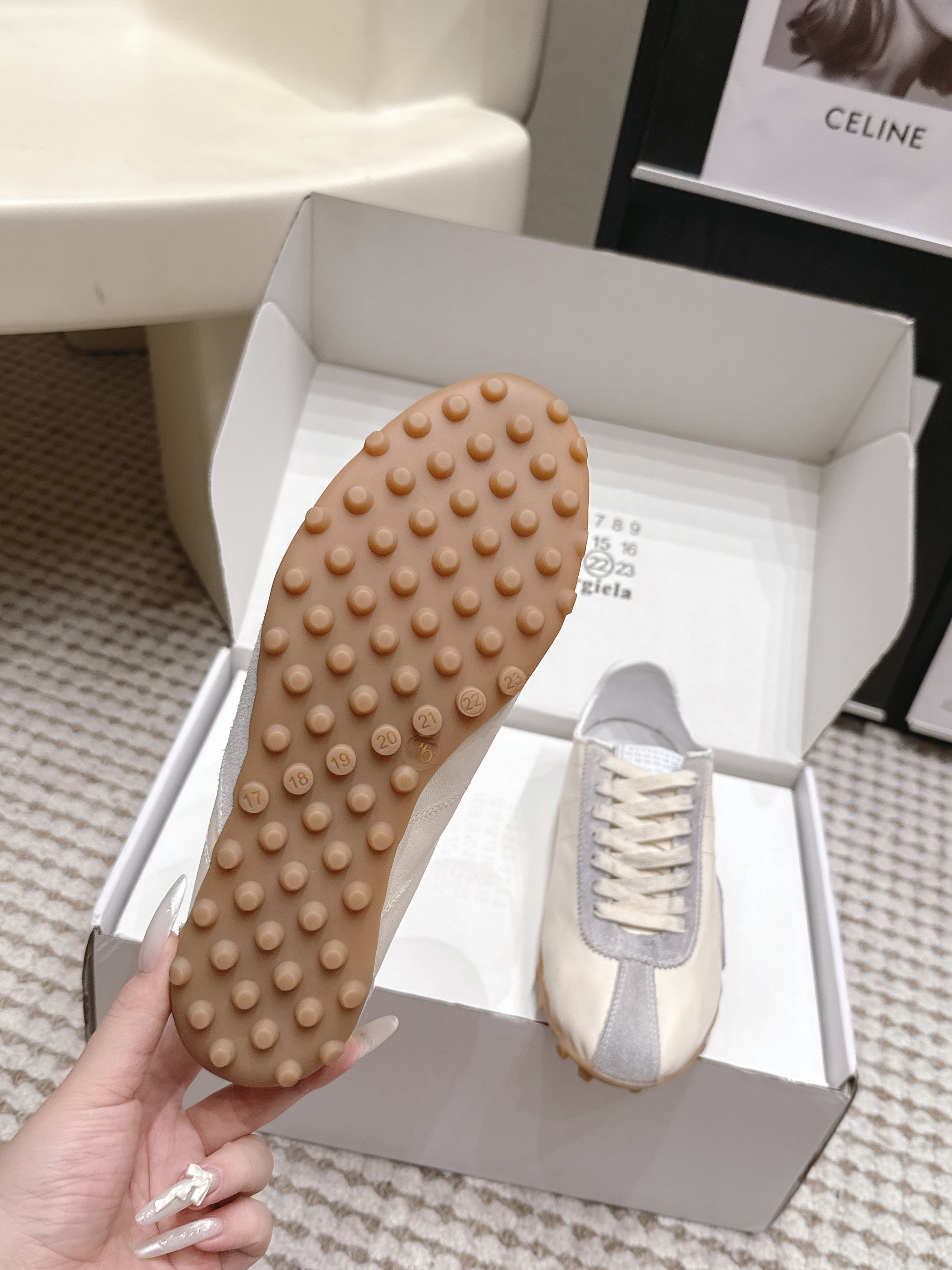 Maison Margiela 2026 Sneaker Suede Sheepskin 931053