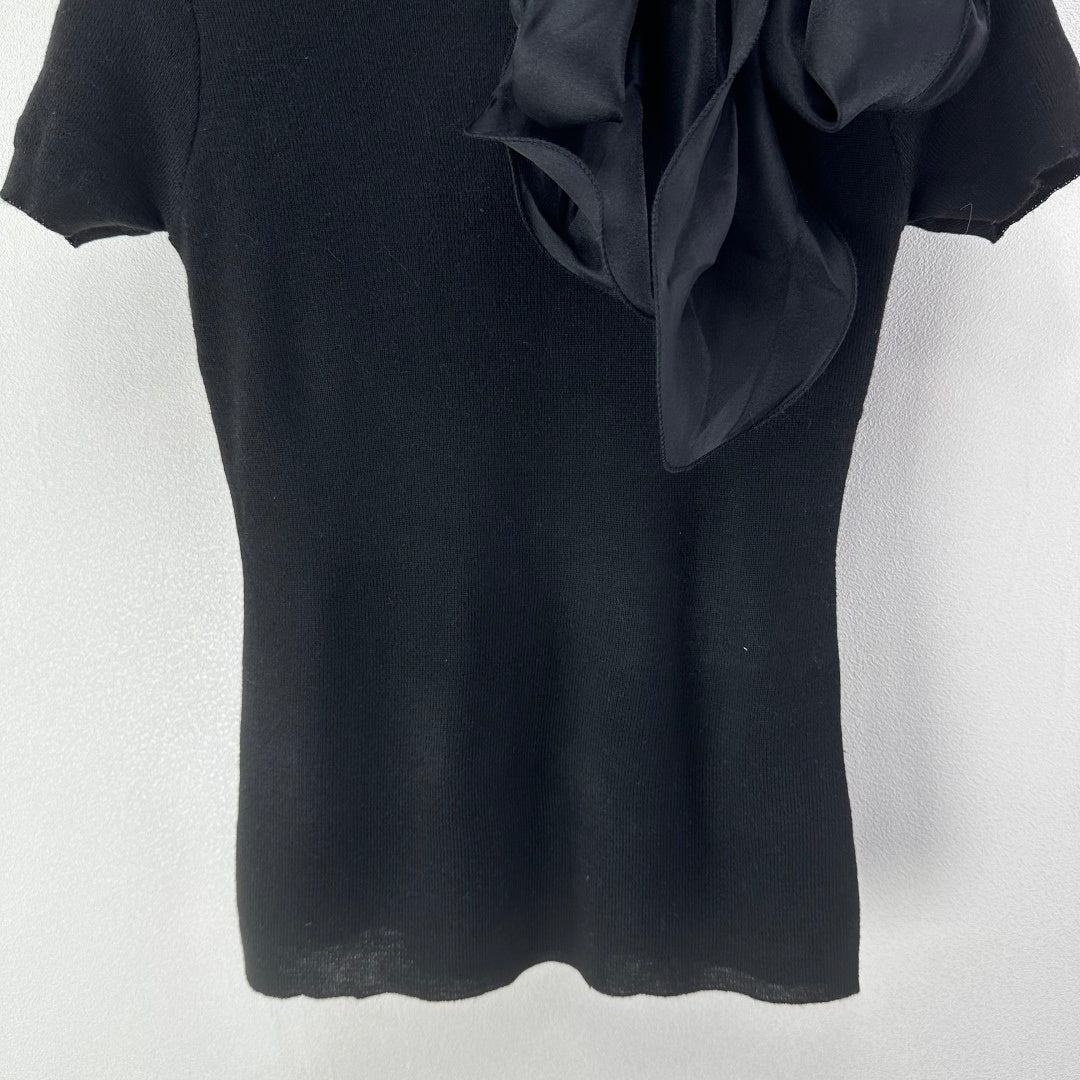 Chanel 2026 Bow Tie Short-Sleeve Shirt Viscose 361048