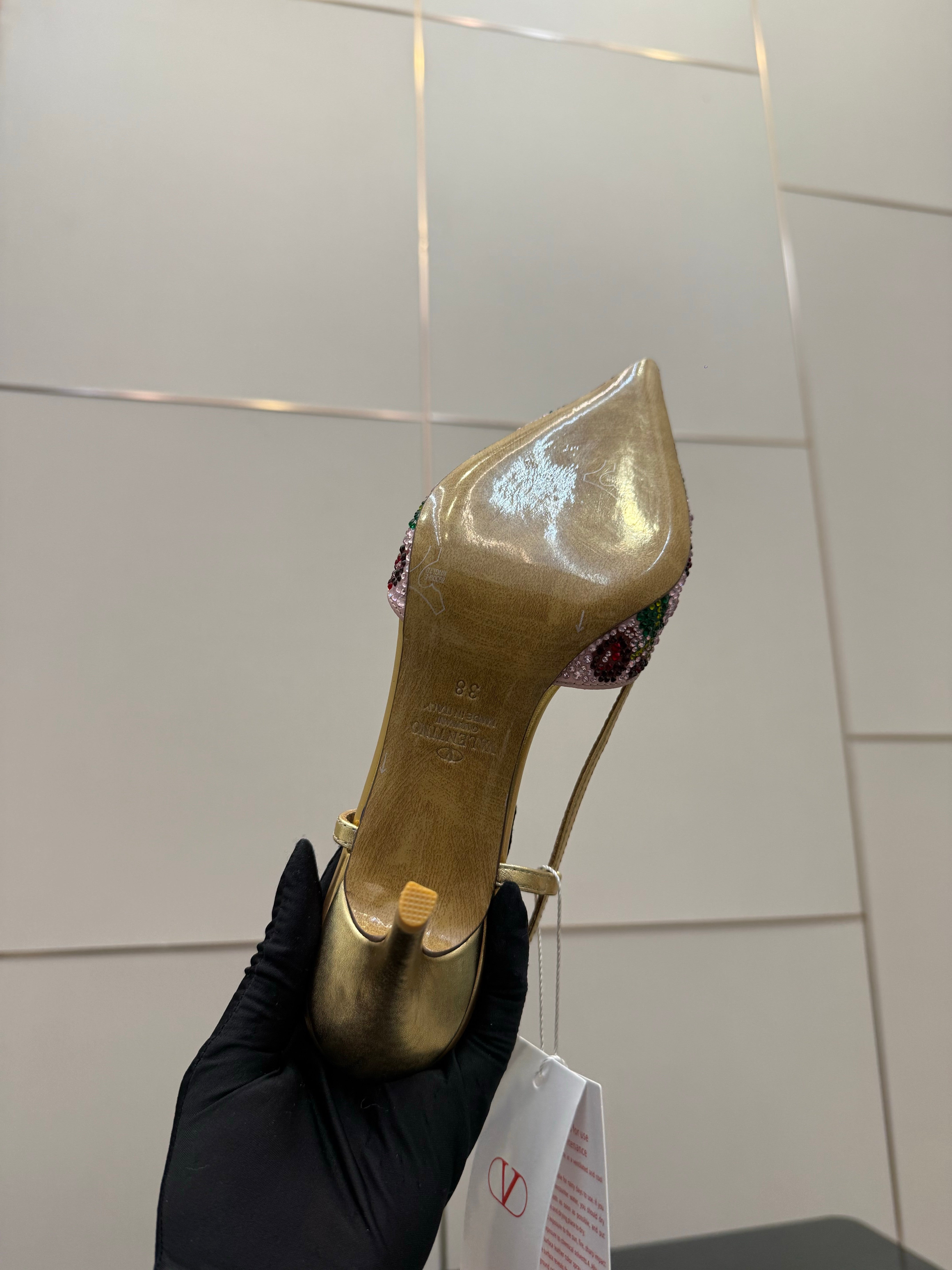 VT 26s Slingback 80 Crystal Colorful Leather 725843