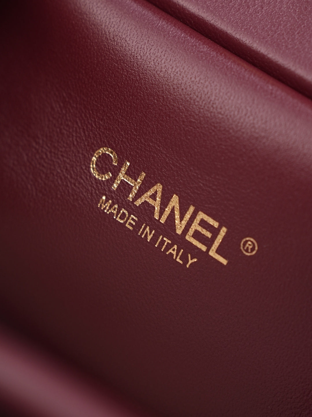 Chanel 2026 Shopping Bag 23cm Calfskin And Gold-tone