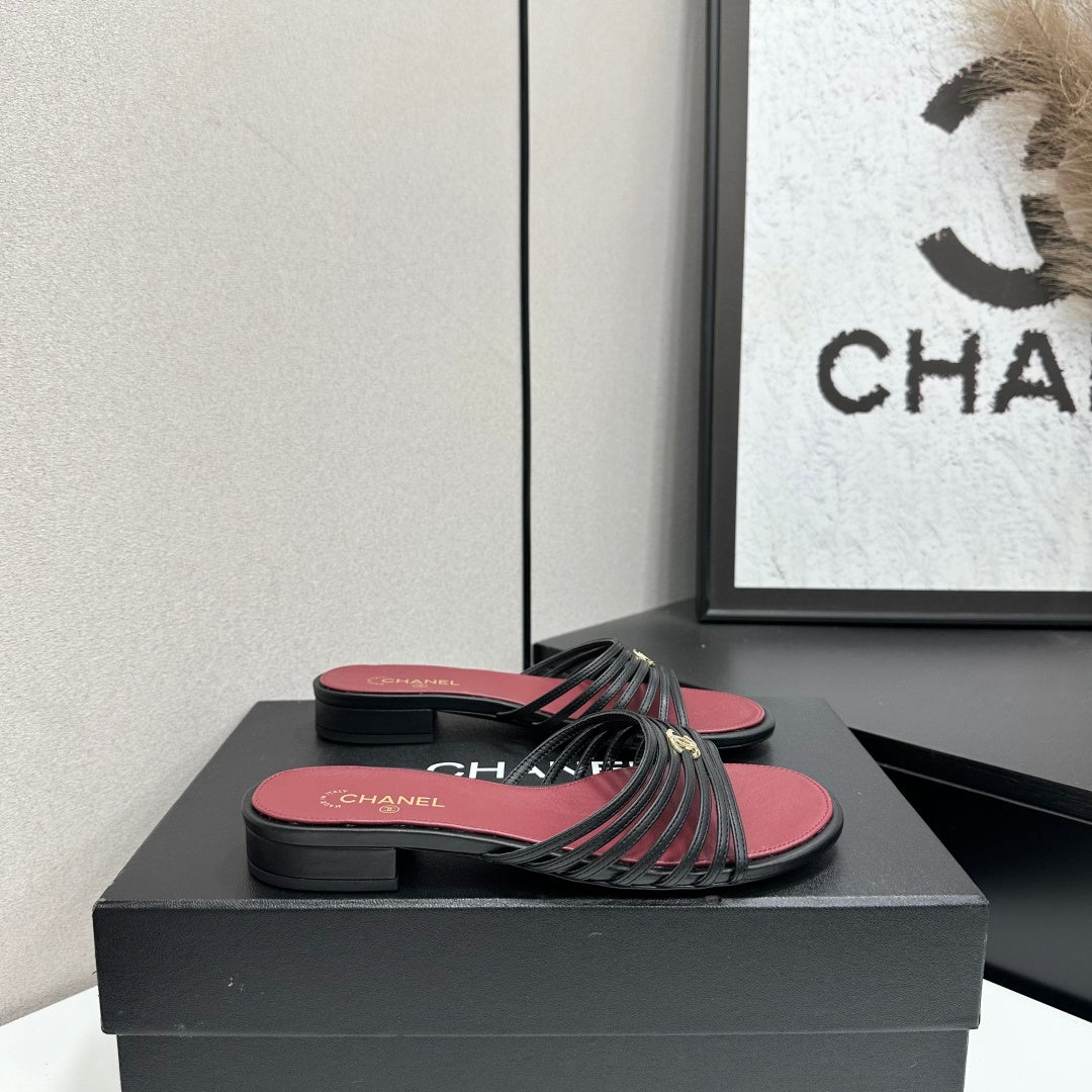 Chanel 2026 Strappy Sandal Calfskin 894918
