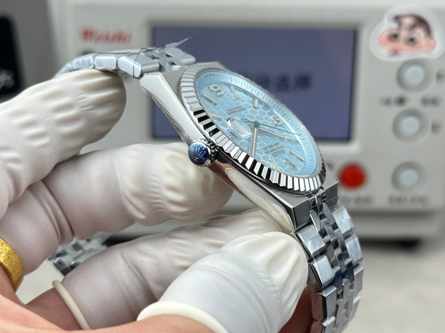 Rolex Land-Dweller Ice Blue Dial