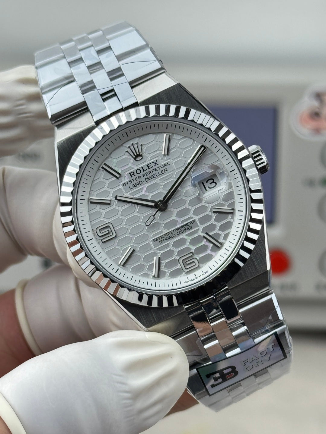 Rolex Land-Dweller White Dial