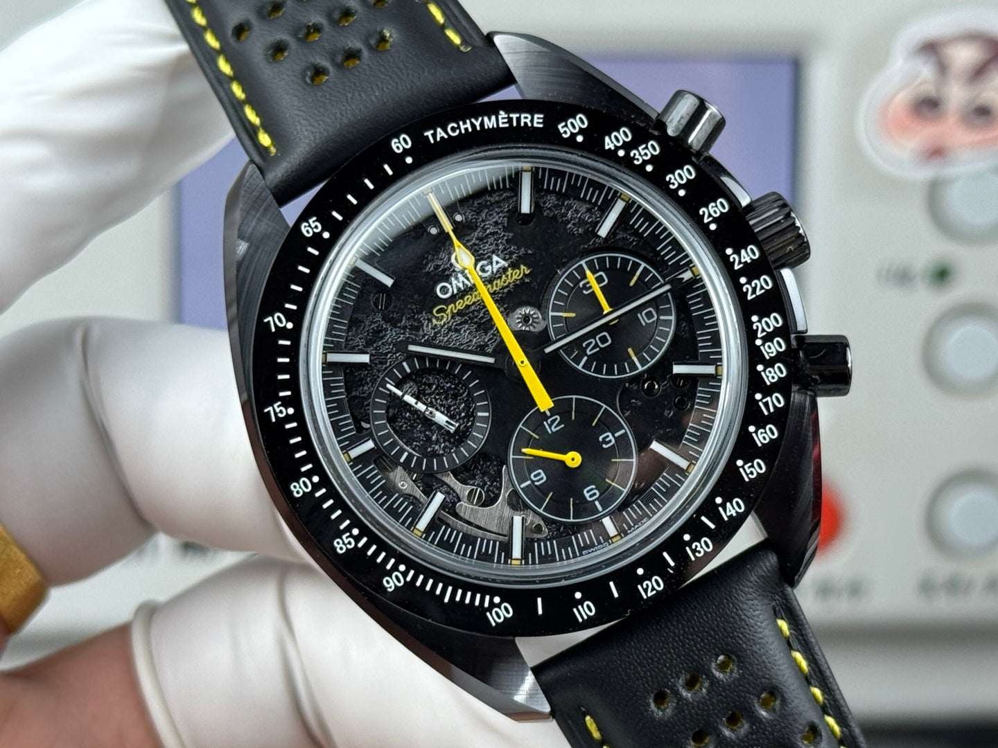 Omega Speedmaster Dark Side Of The Moon Apollo 8 Black Ceramic Watch